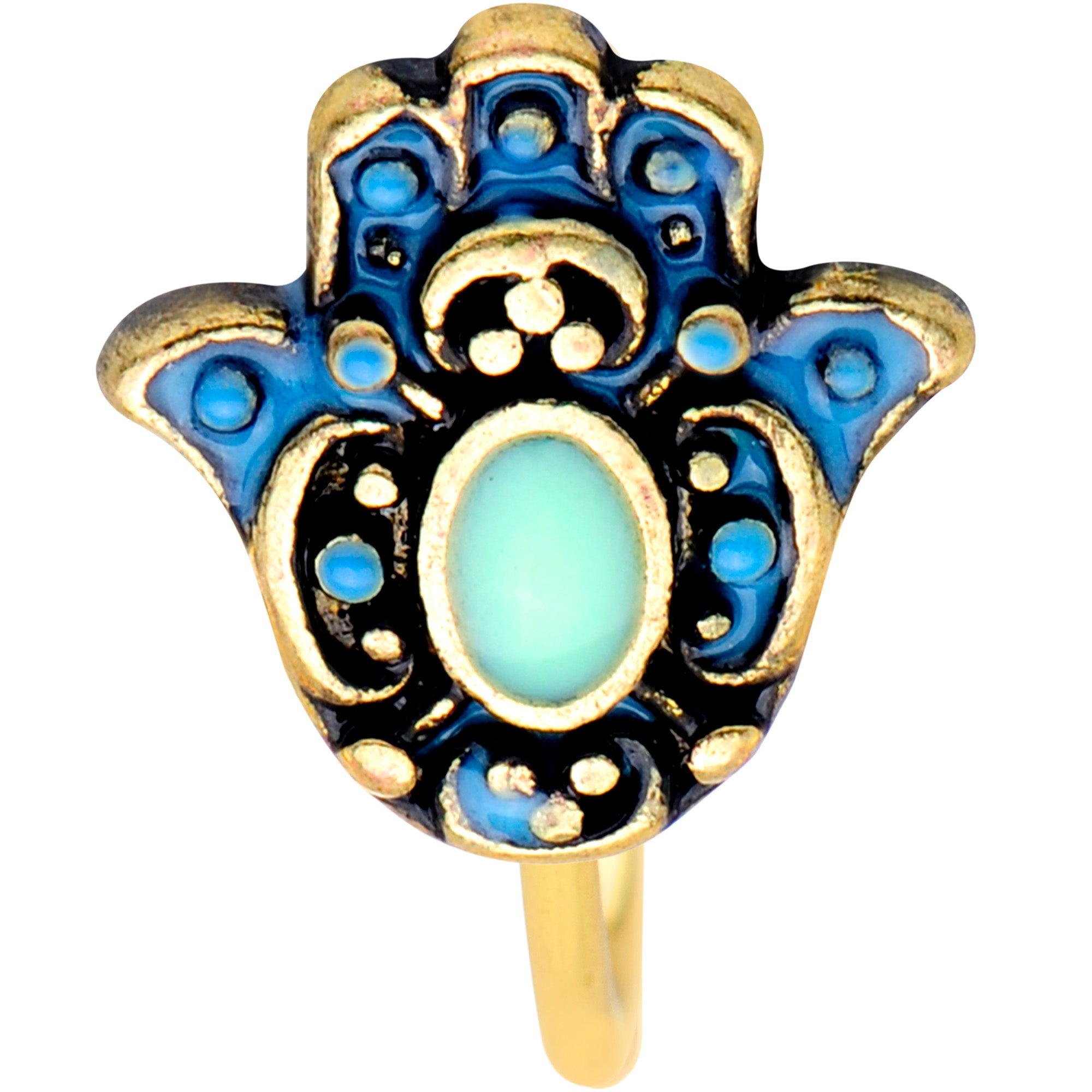 Hamsa deals nose ring