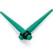 Green Matte Acrylic Straight Taper Set 2 Gauge to 00 Gauge