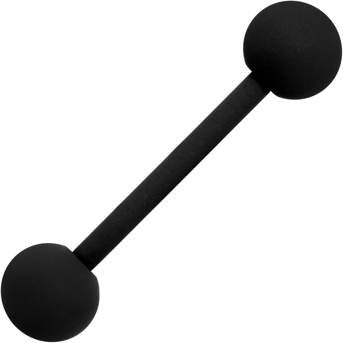 Matte black clearance nipple barbell