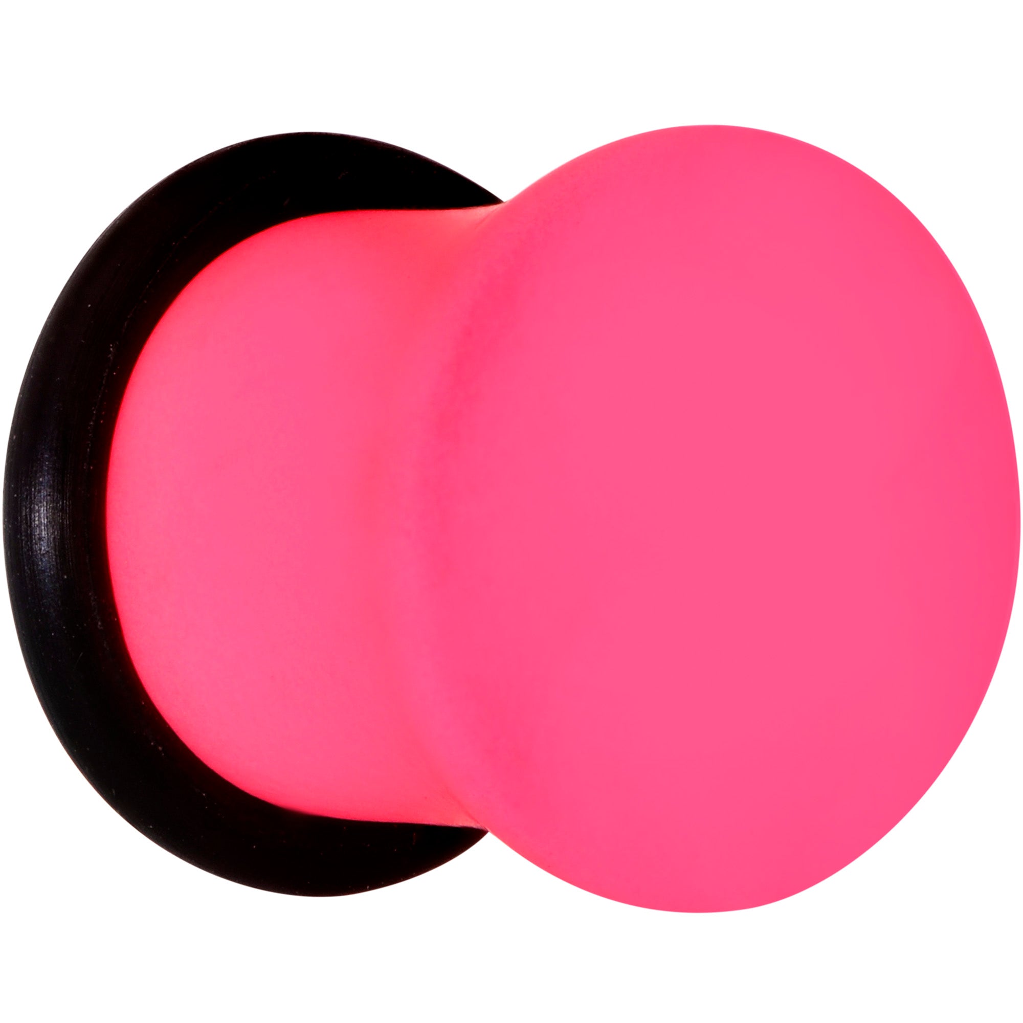 Hot Hot Pink Matte Single Flare Plug Set