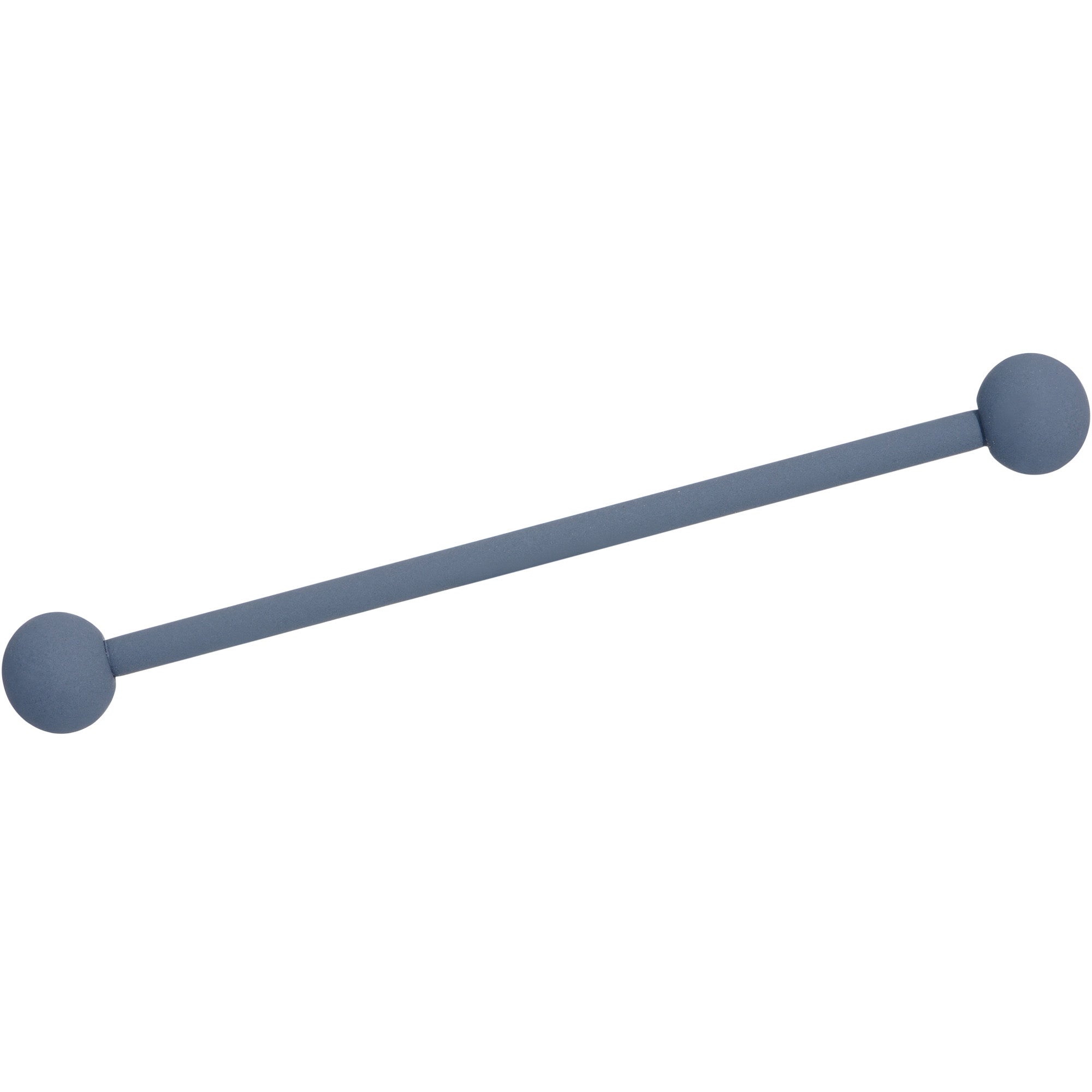 14 Gauge Gorgeous Grey Matte Industrial Barbell 38mm