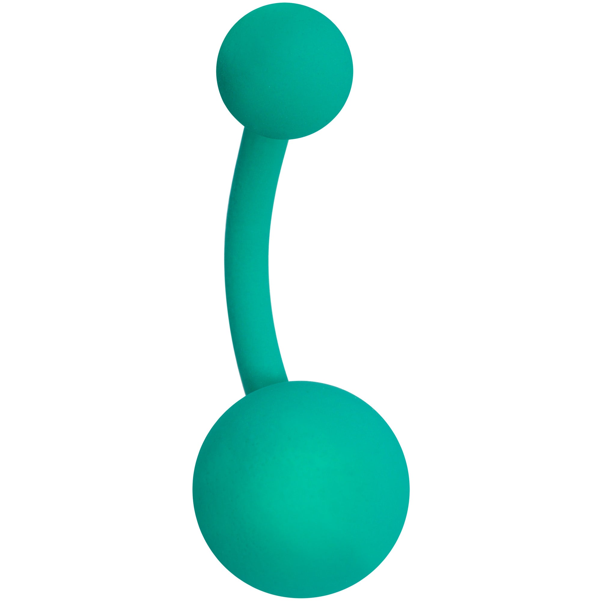 Teriffically Teal Matte Belly Ring