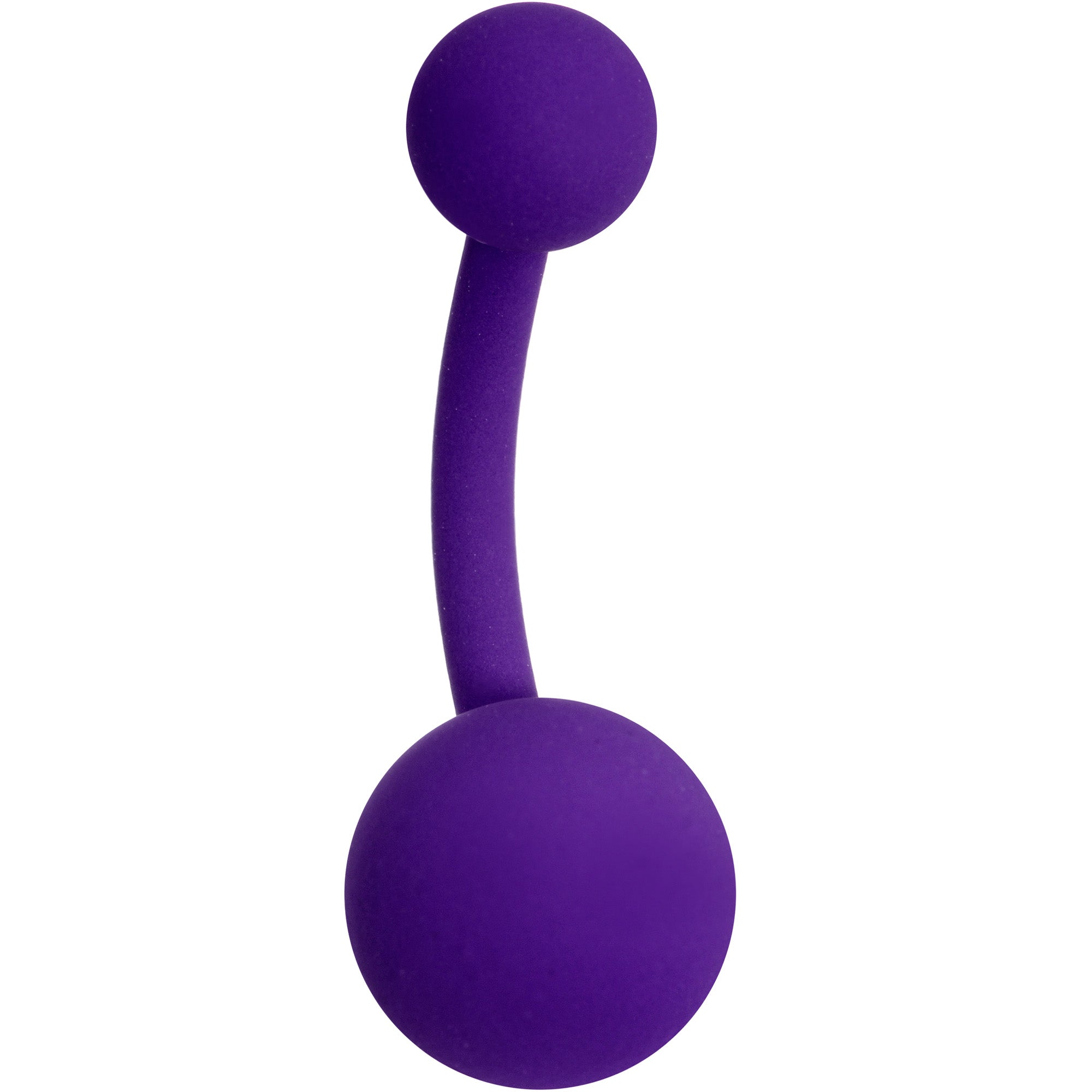 Posh Purple Matte Belly Ring