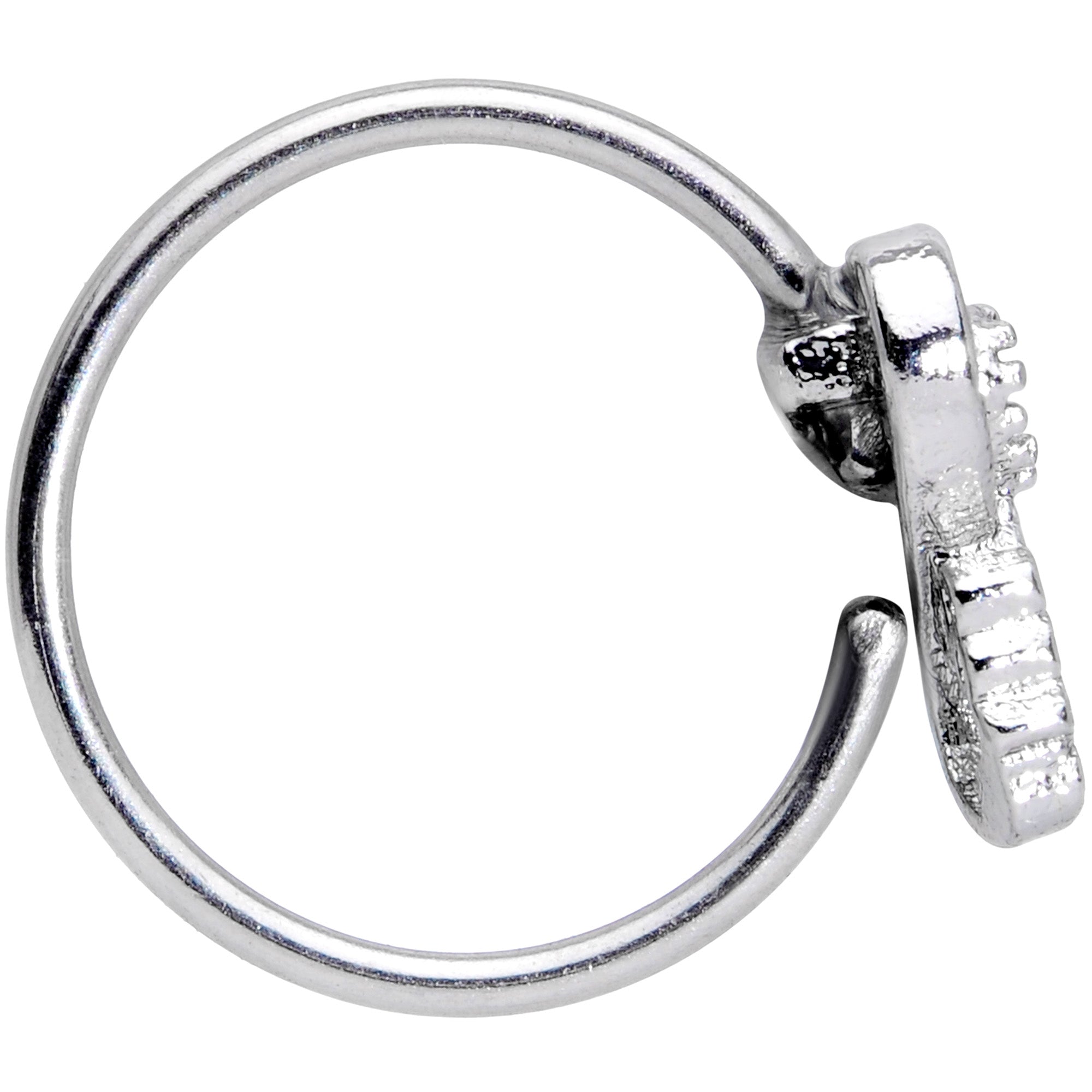 20 Gauge 5/16 Infinity Heart Valentines Day Nose Hoop