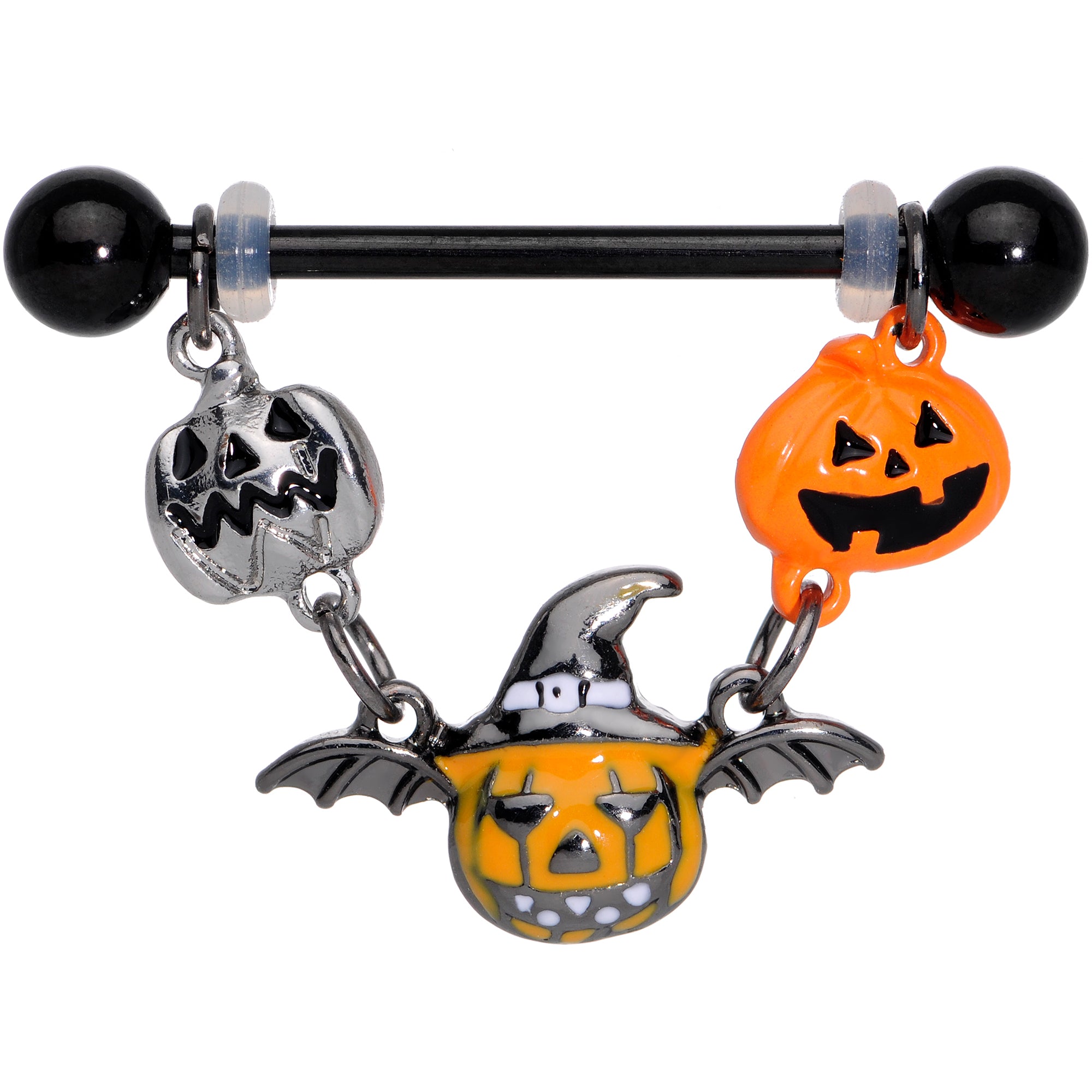 Pumpkin deals tongue ring