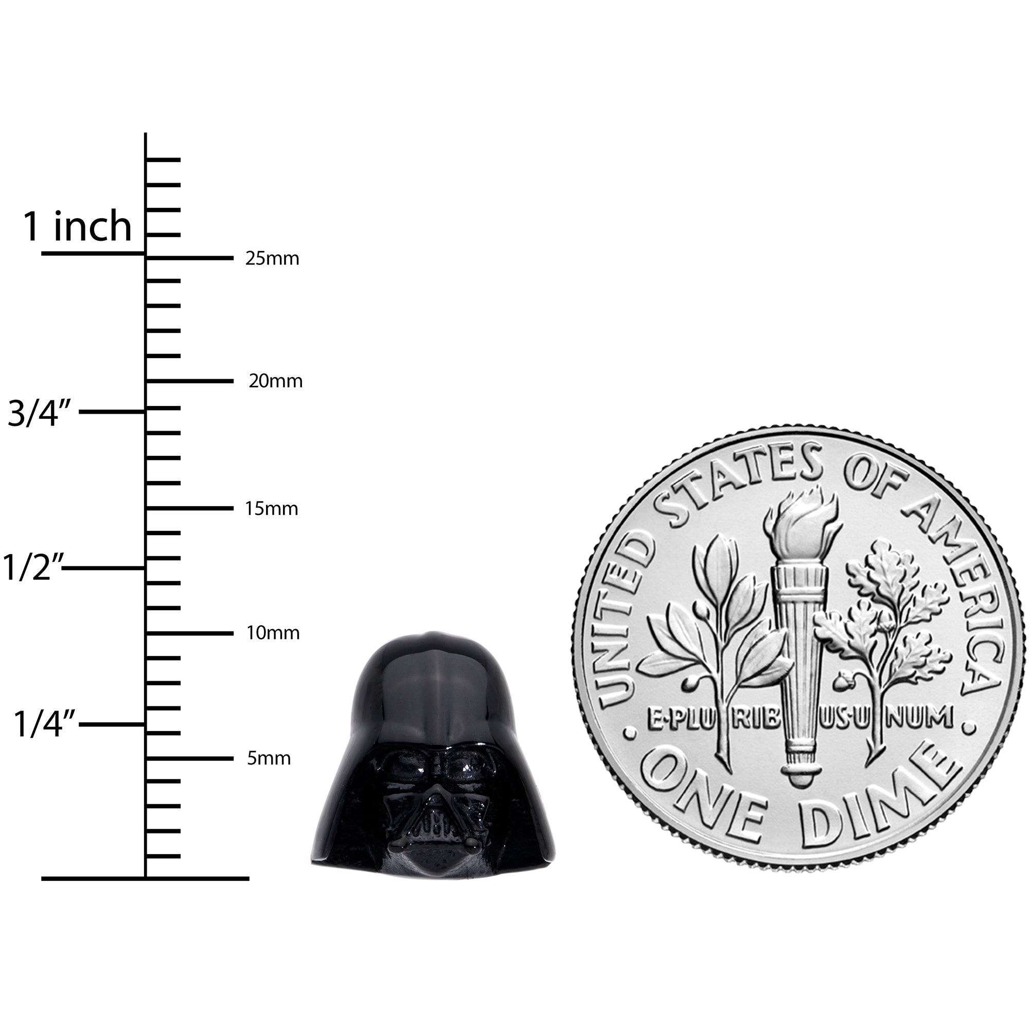 Officially Licensed Star Wars Darth Vader Post Earrings