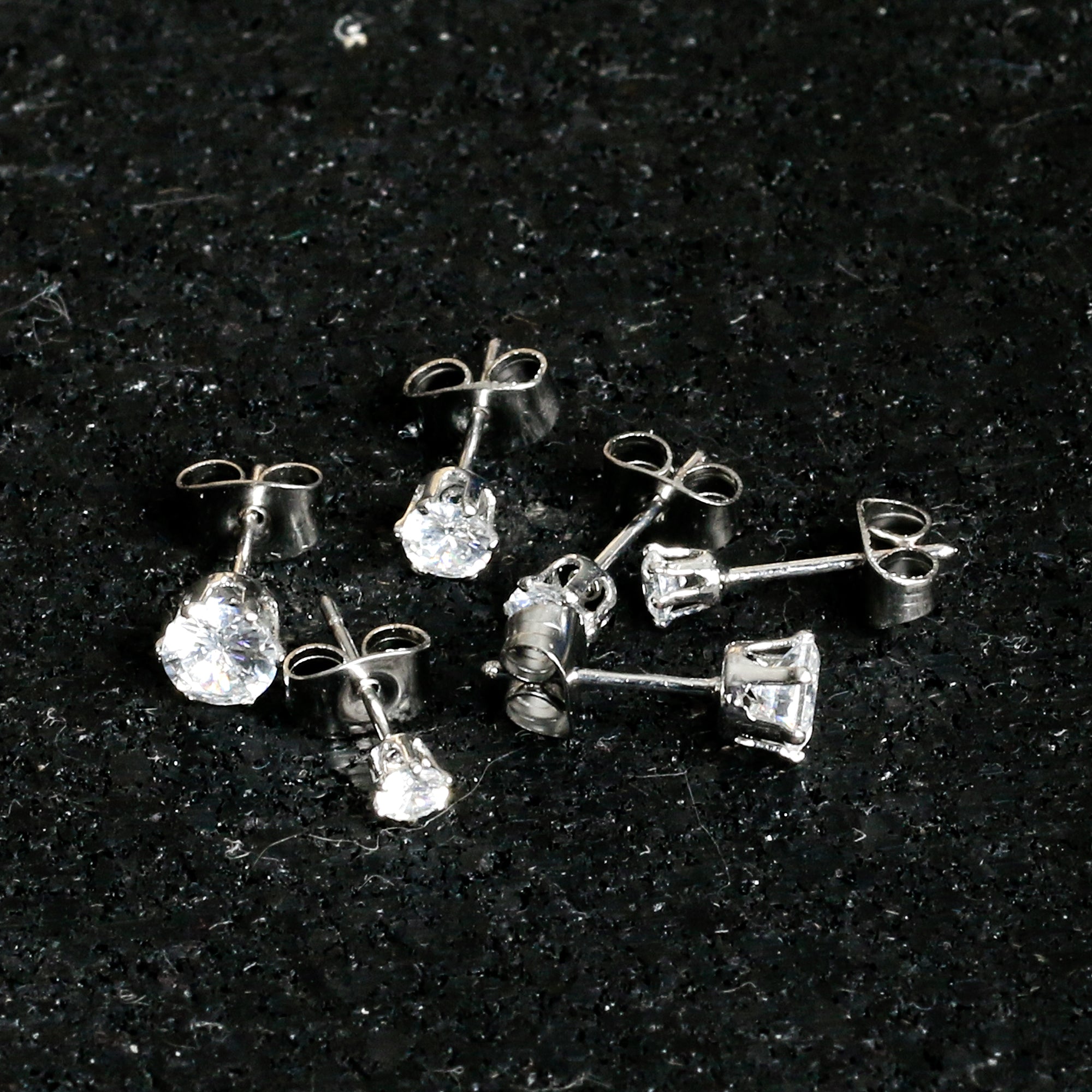 Sterling Silver Earring Backings 20 Pack 7 Mm for Pierced Post 925