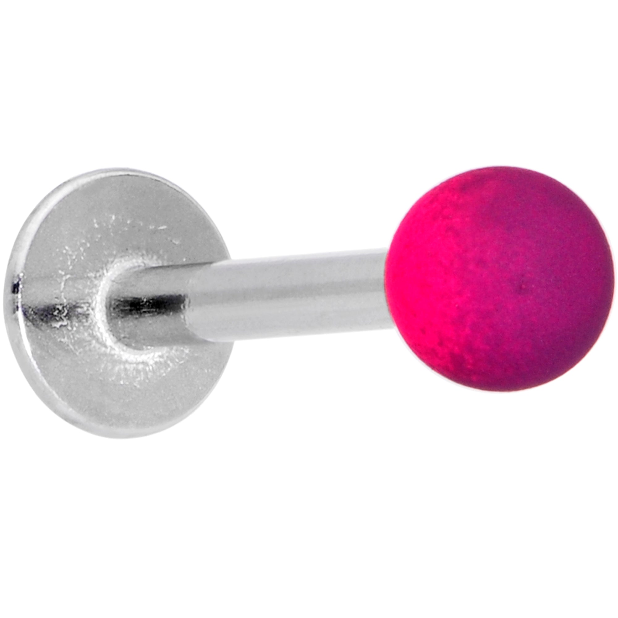 16 Gauge 5/16 Pink Purple Ombre Soft Finish Labret Monroe Tragus