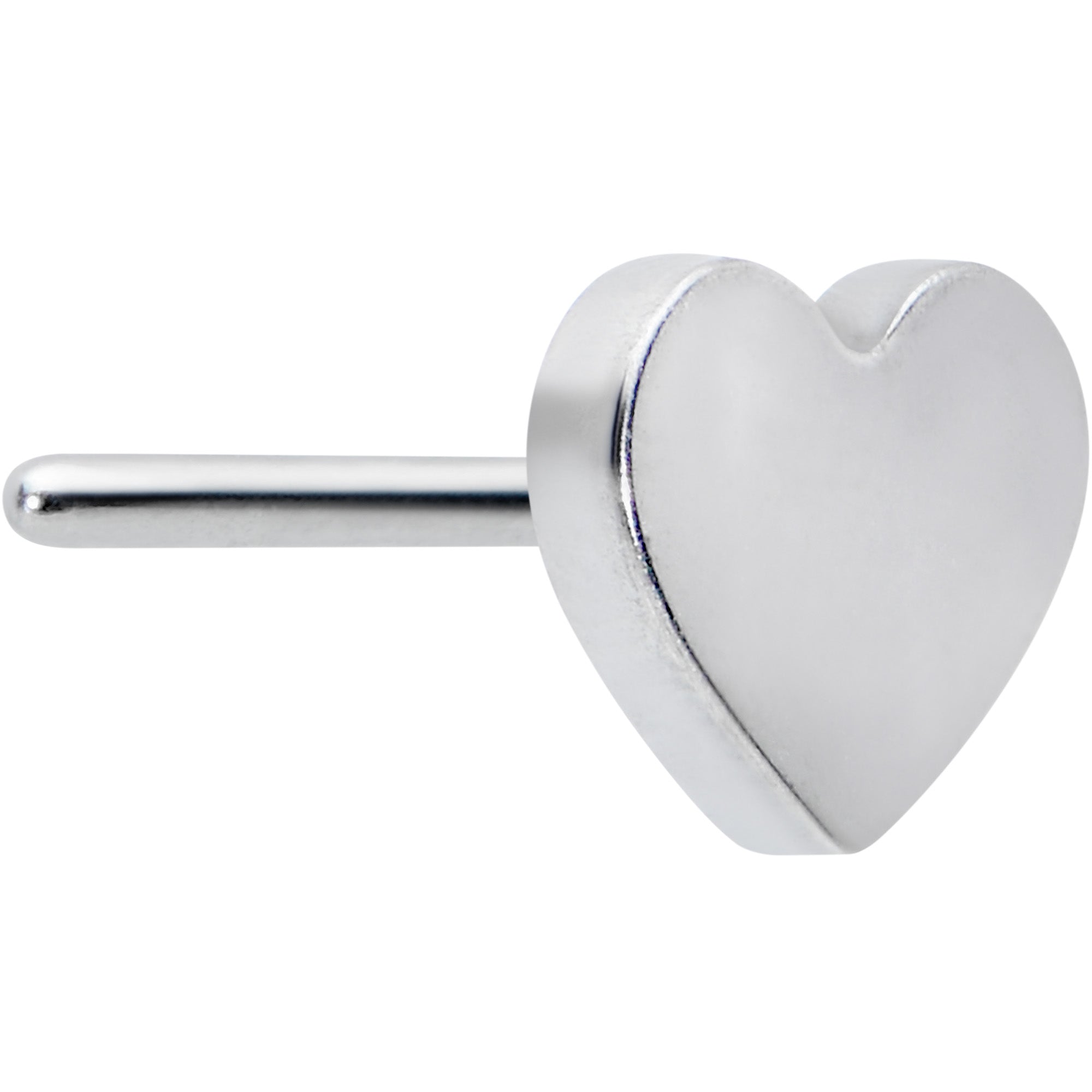 Implant Grade 23 Titanium Heart Threadless Push In Top