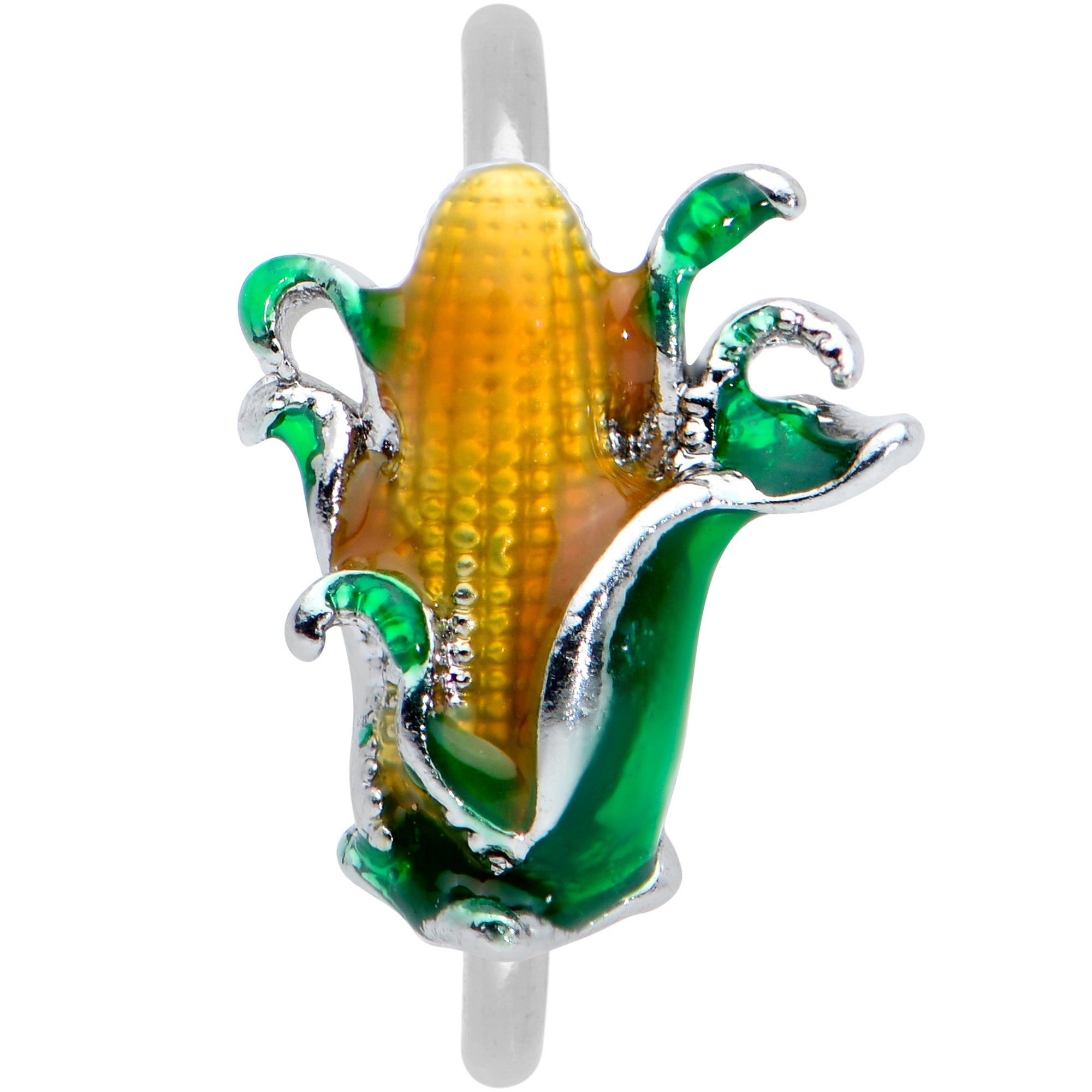 20 Gauge 5/16 Summer Corn On The Cob Nose Hoop