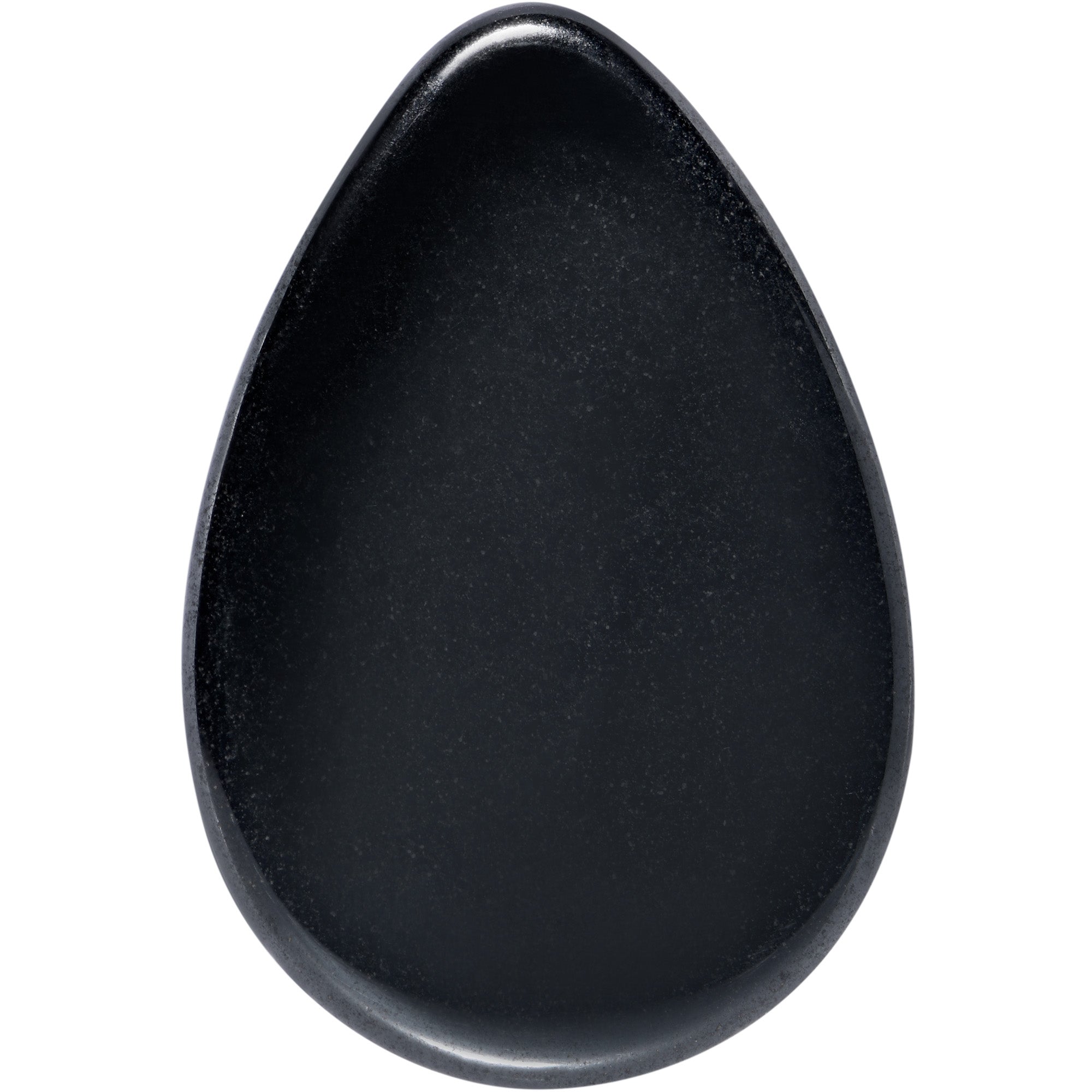 Black Hematite Stone Drop Saddle Plug Set