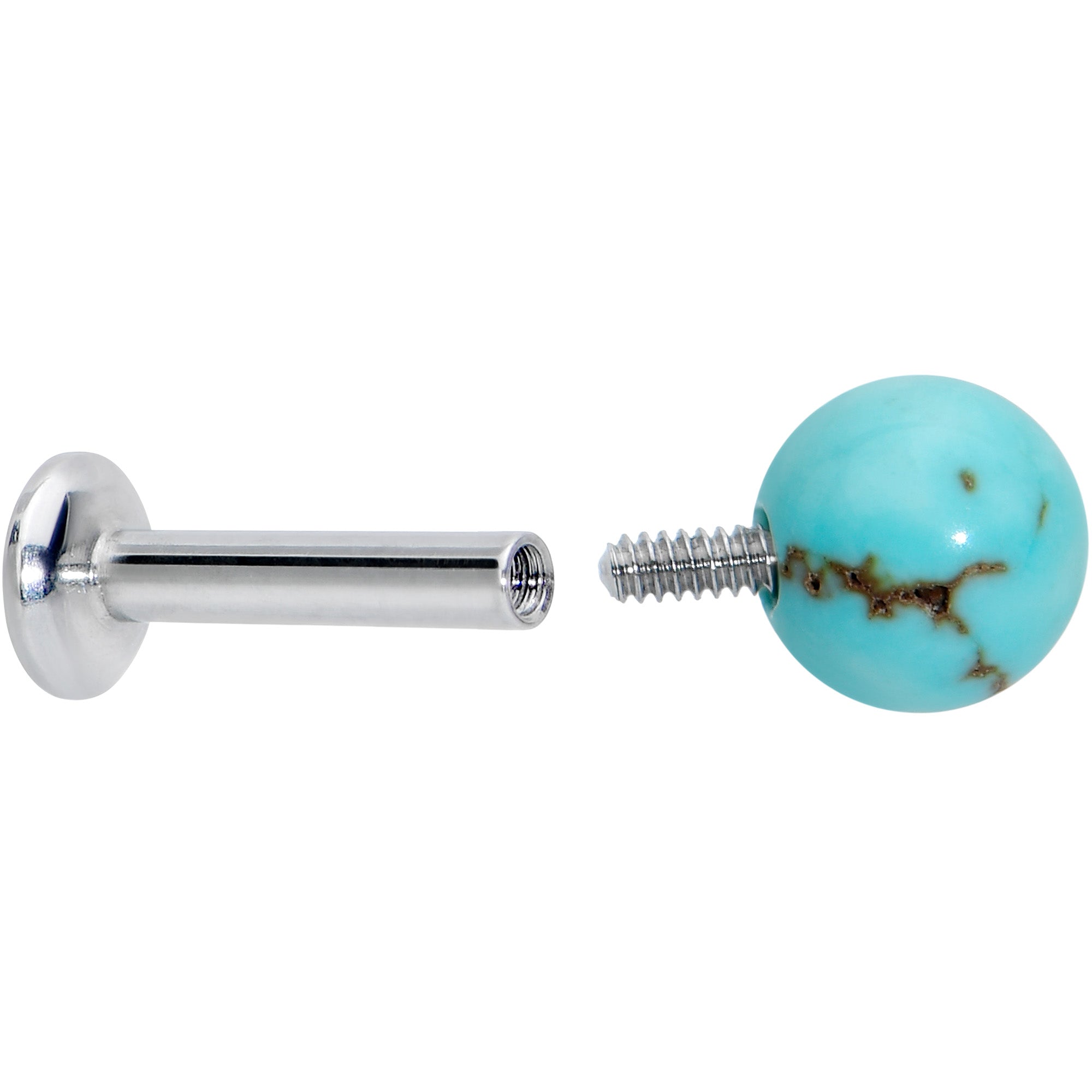 Turquoise labret hot sale