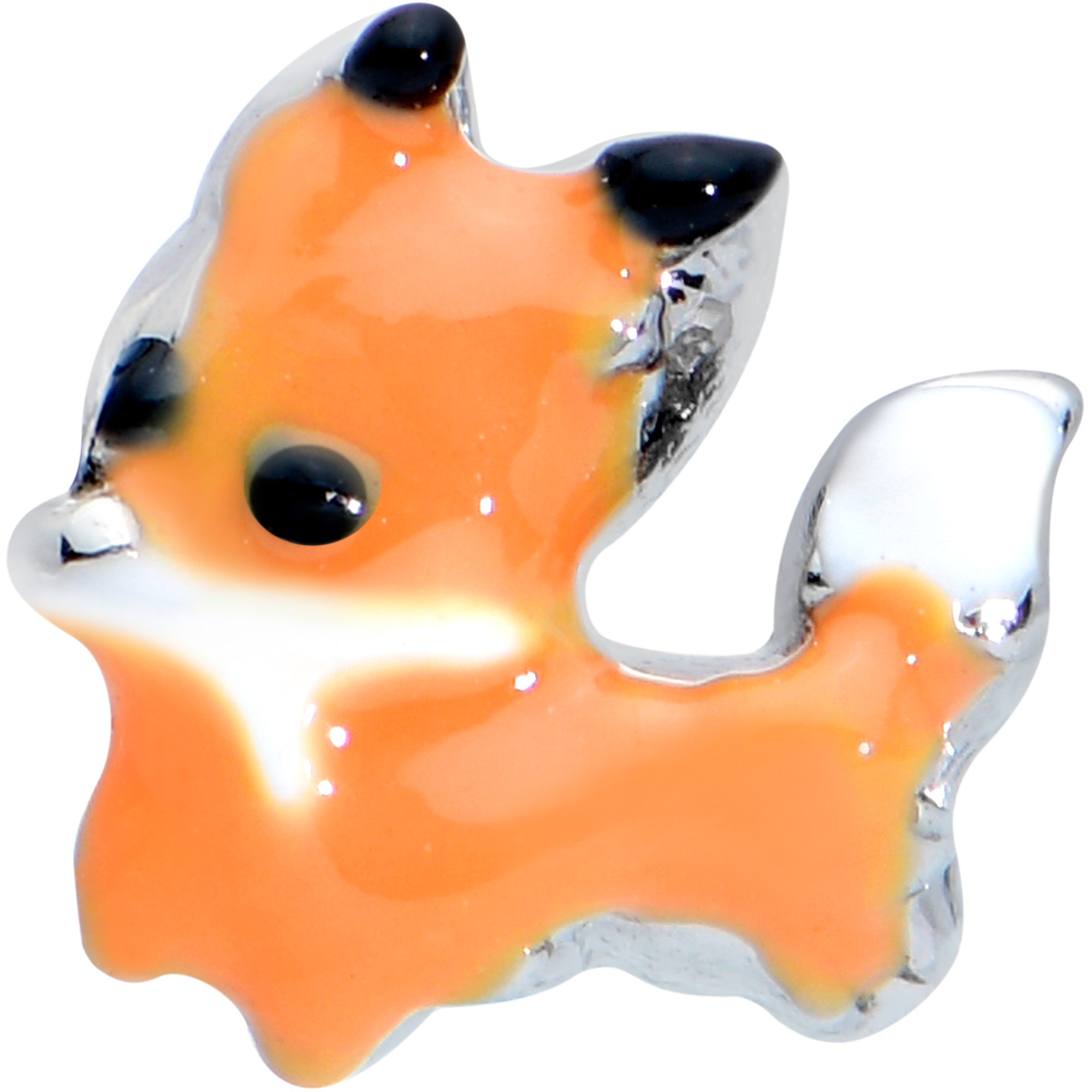 16 Gauge 5/16 Cute Fall Fox Labret Monroe Tragus