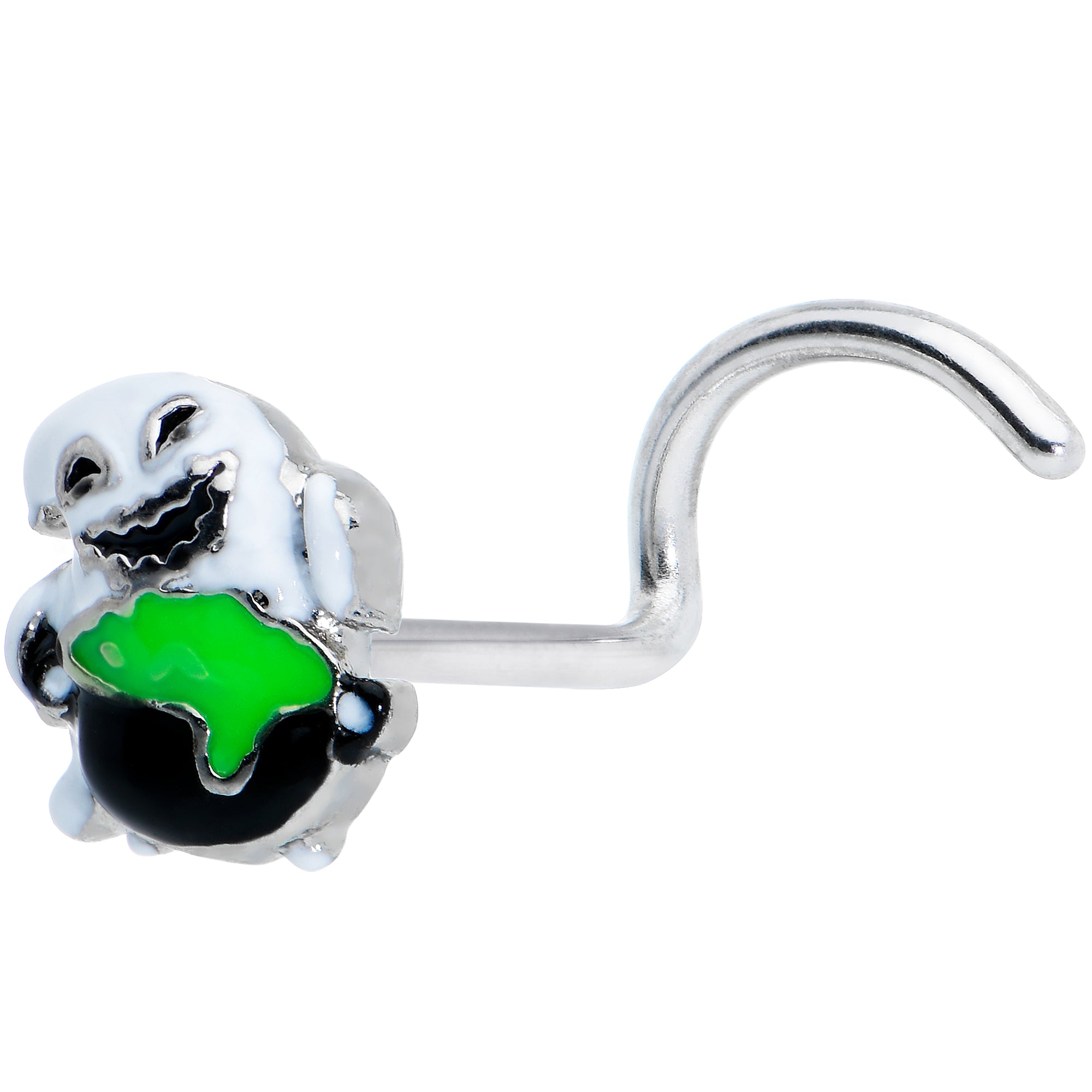 20 Gauge 1/4 Ghost Goo Cauldron Halloween Left Side Nose Screw