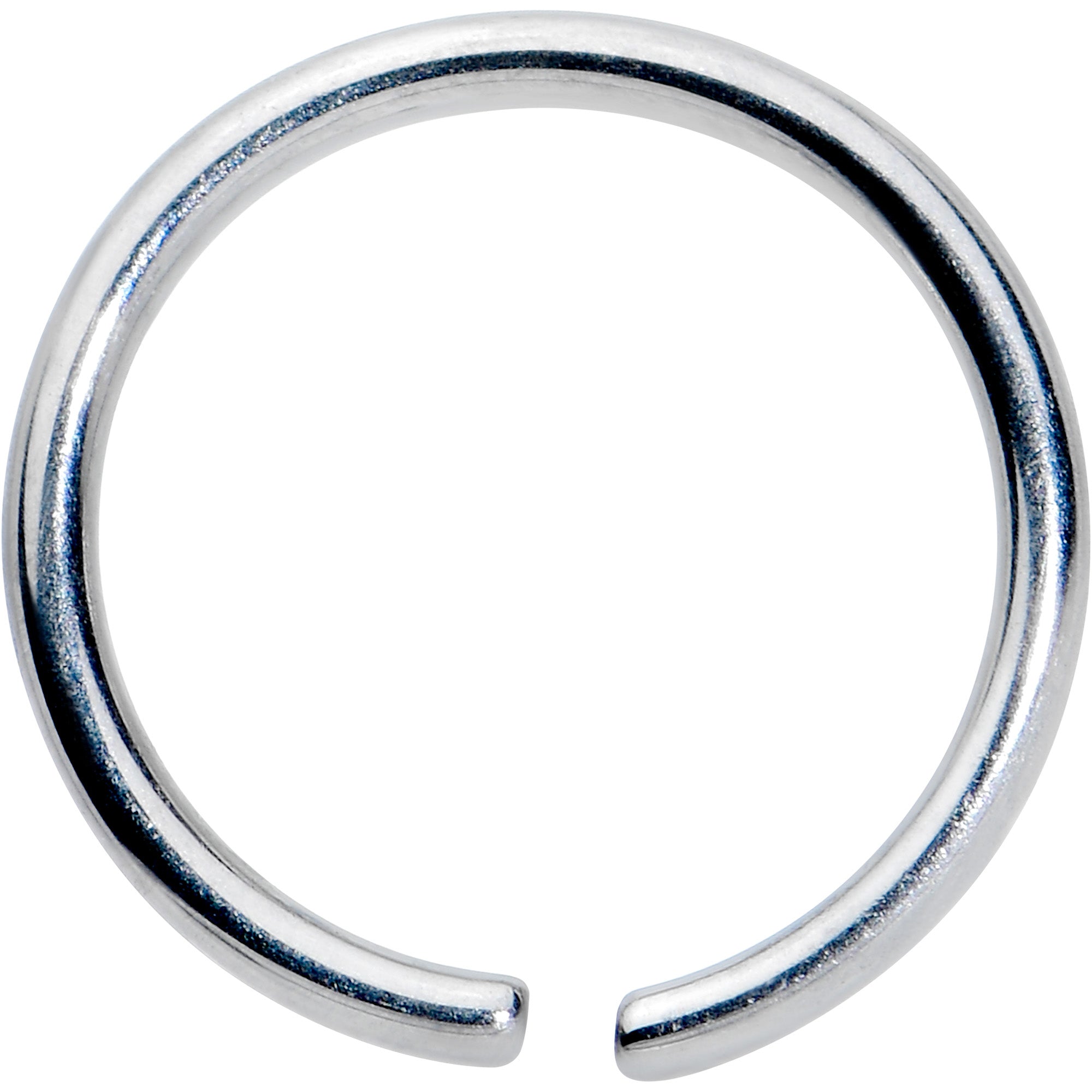 20 Gauge 7mm Grade 23 Titanium Bendable Hoop Ring