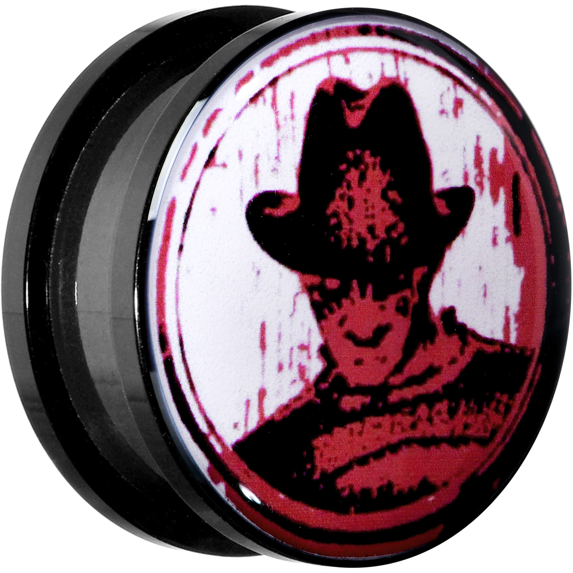 Licensed Nightmare on Elm Street Black Freddy Screw Fit Plug Set