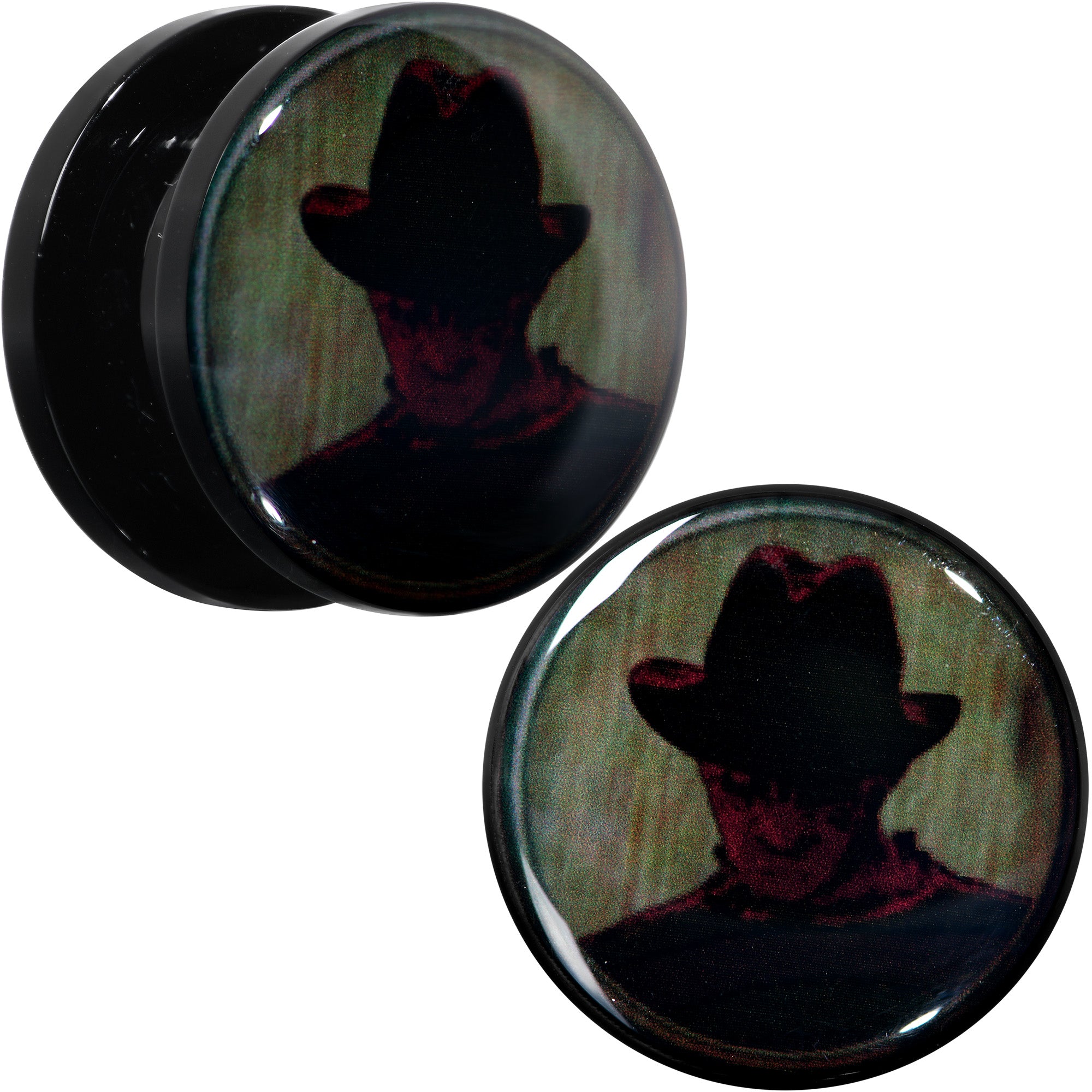 Licensed Nightmare on Elm Street Dark Freddy Screw Fit Plug Set