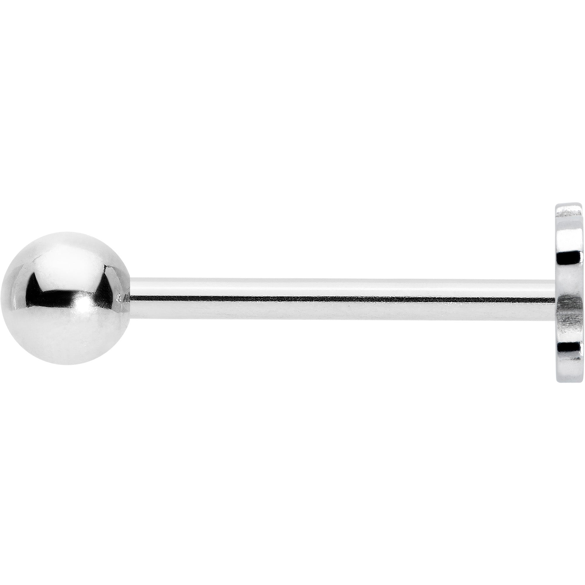 Simply Elegant Butterfly Barbell Tongue Ring