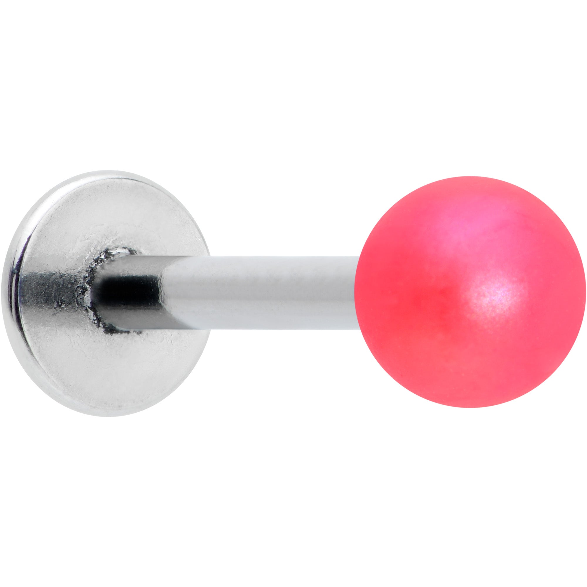 16 Gauge 5/16 Matte Pink Aurora Labret Monroe Tragus