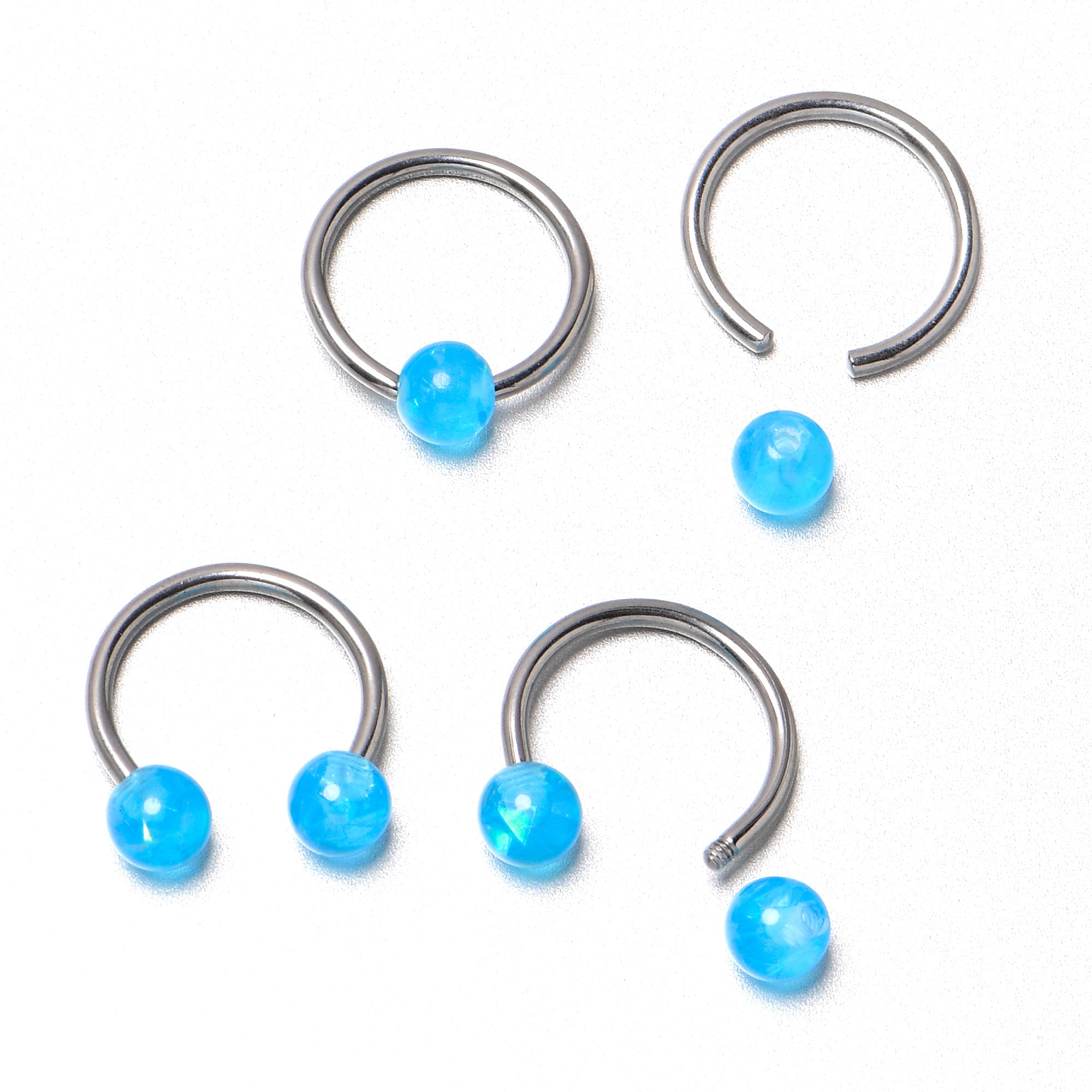 Blue deals septum ring