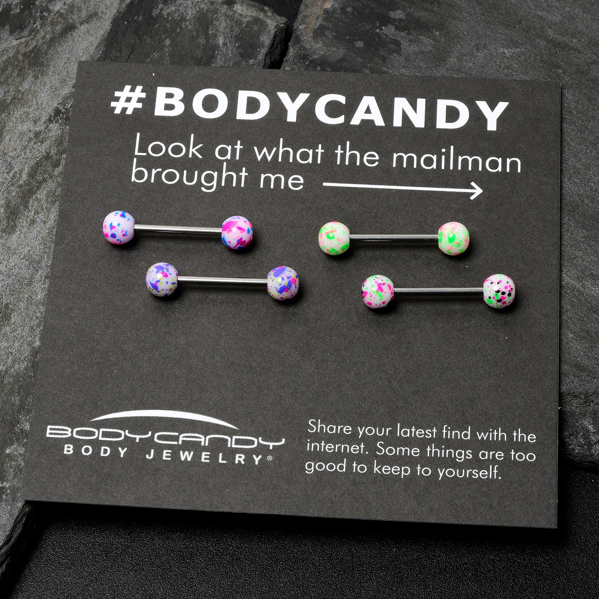 Body candy deals tongue rings