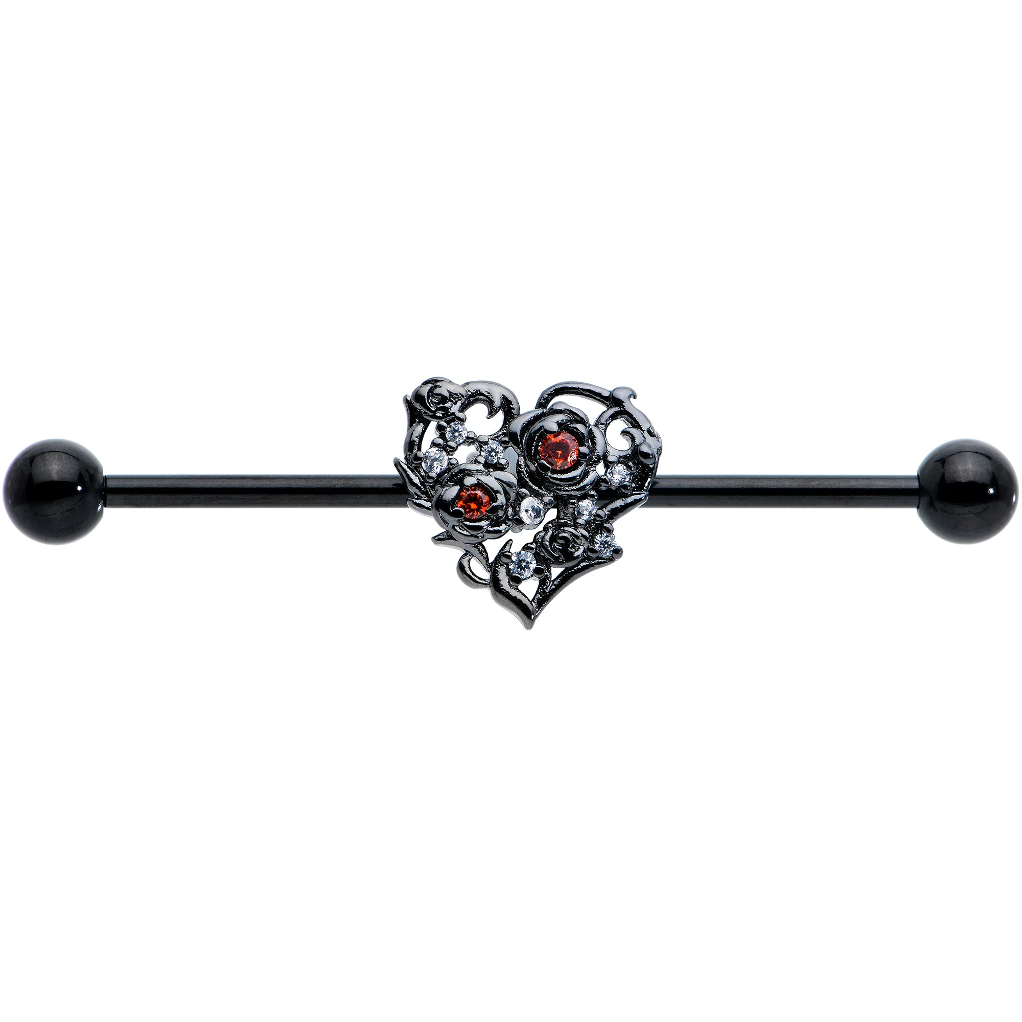 16 Gauge Punk Rock Safety Pin Industrial Barbell 38mm