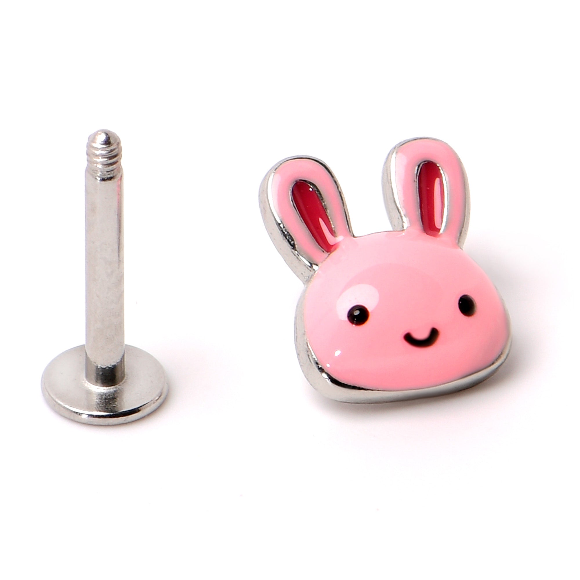 16 Gauge 5/16 Kawaii Cutie Easter Bunny Labret Monroe Tragus