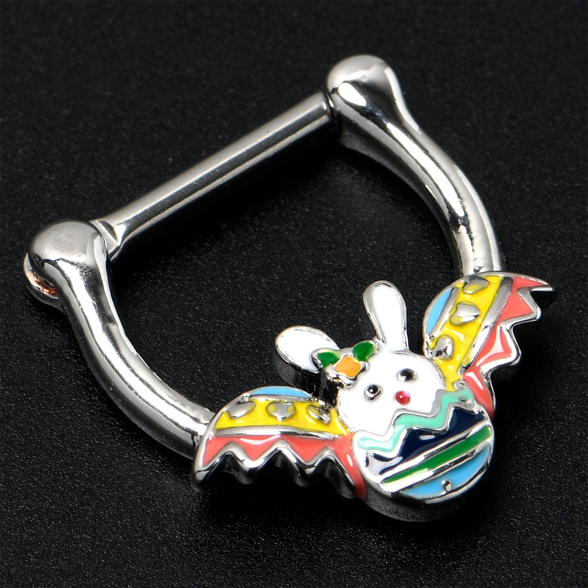 16 Gauge 5/16 Easter Egg Bunny Cartilage Clicker