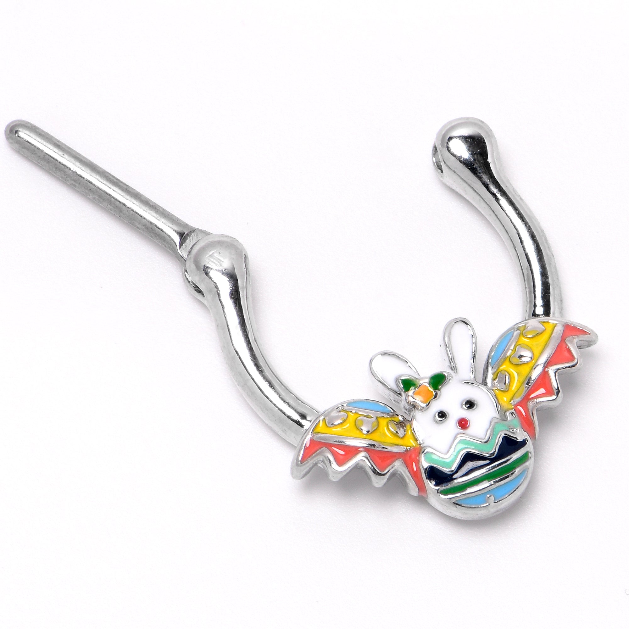 16 Gauge 5/16 Easter Egg Bunny Cartilage Clicker