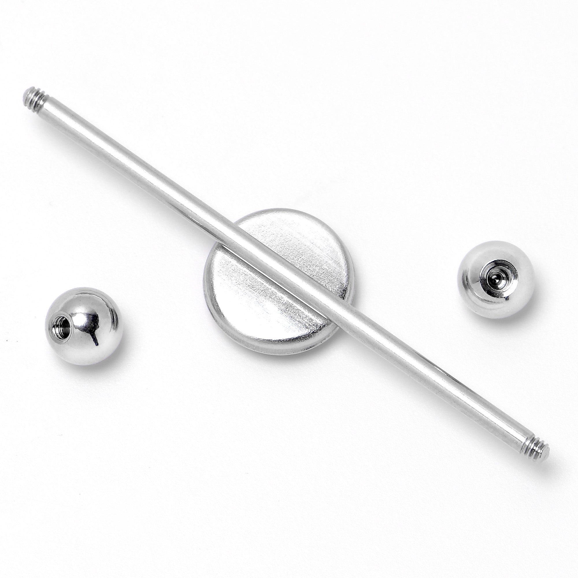 14 Gauge Loving Octopus Duo Industrial Barbell 38mm