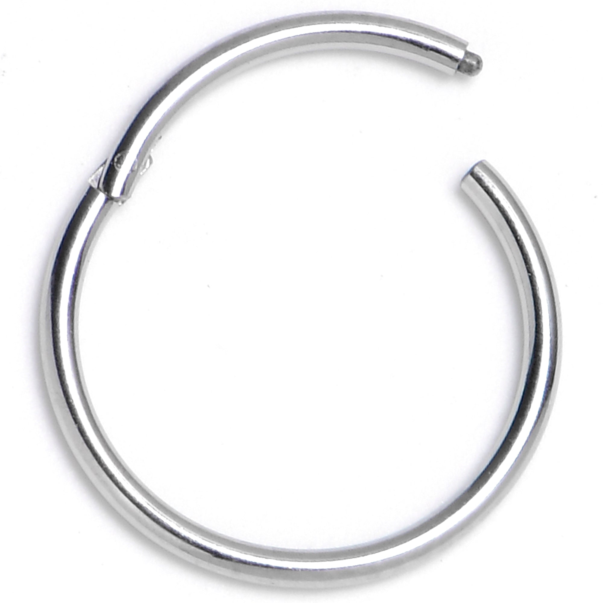 20 Gauge 9mm 316L Surgical Steel Precision Hinged Segment Hoop