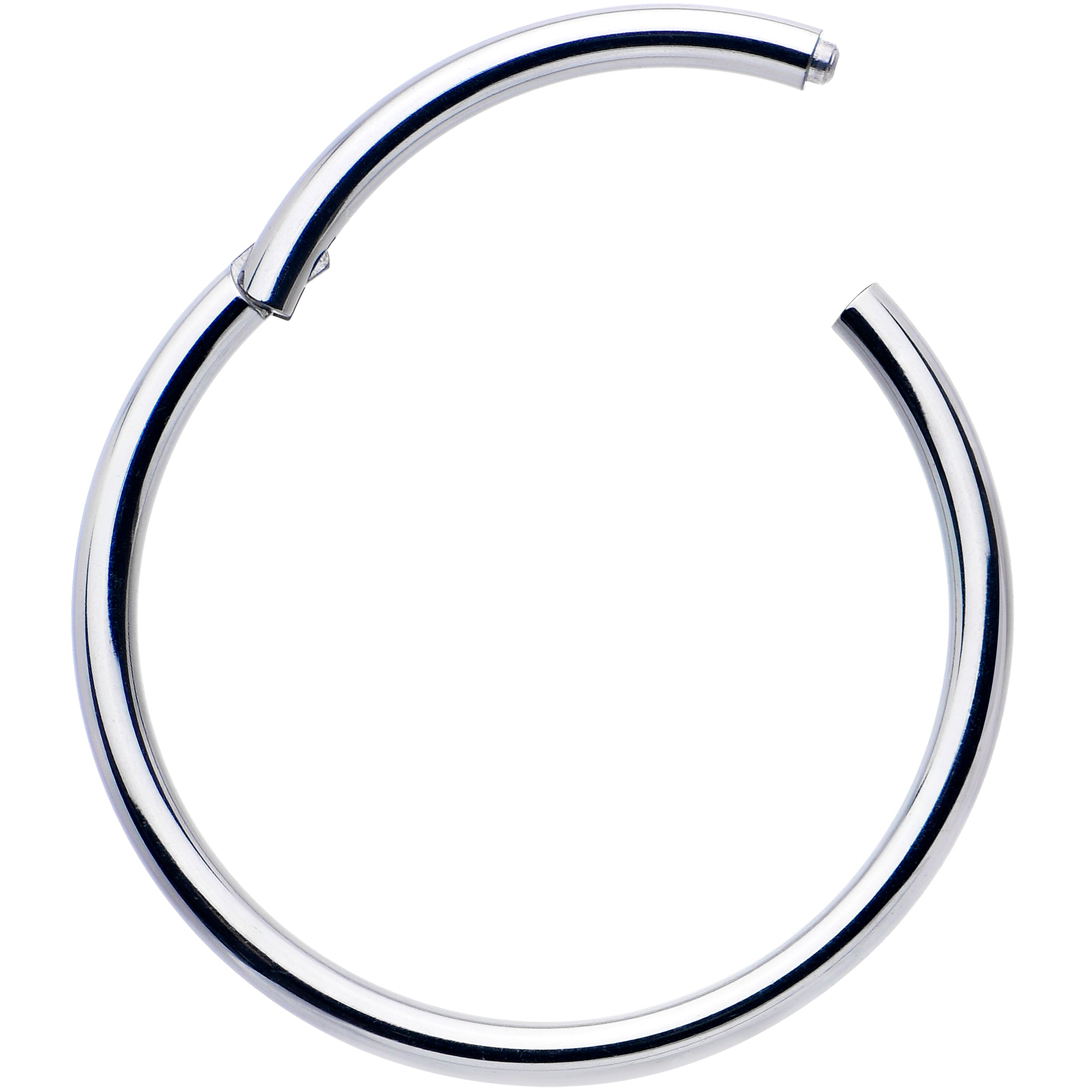 16 Gauge 9/16 316L Surgical Steel Precision Hinged Segment Hoop