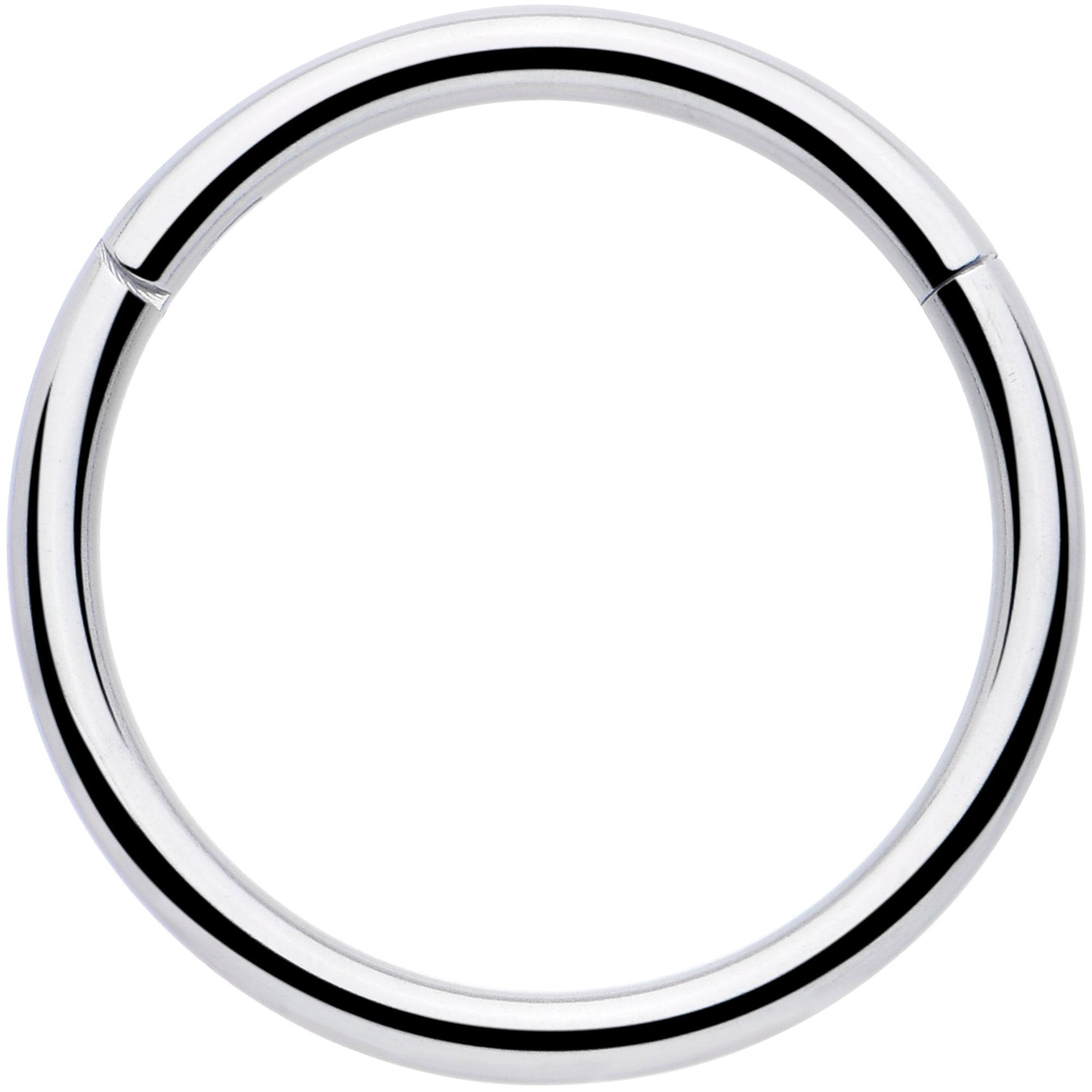 16 Gauge 7/16 316L Surgical Steel Precision Hinged Segment Hoop