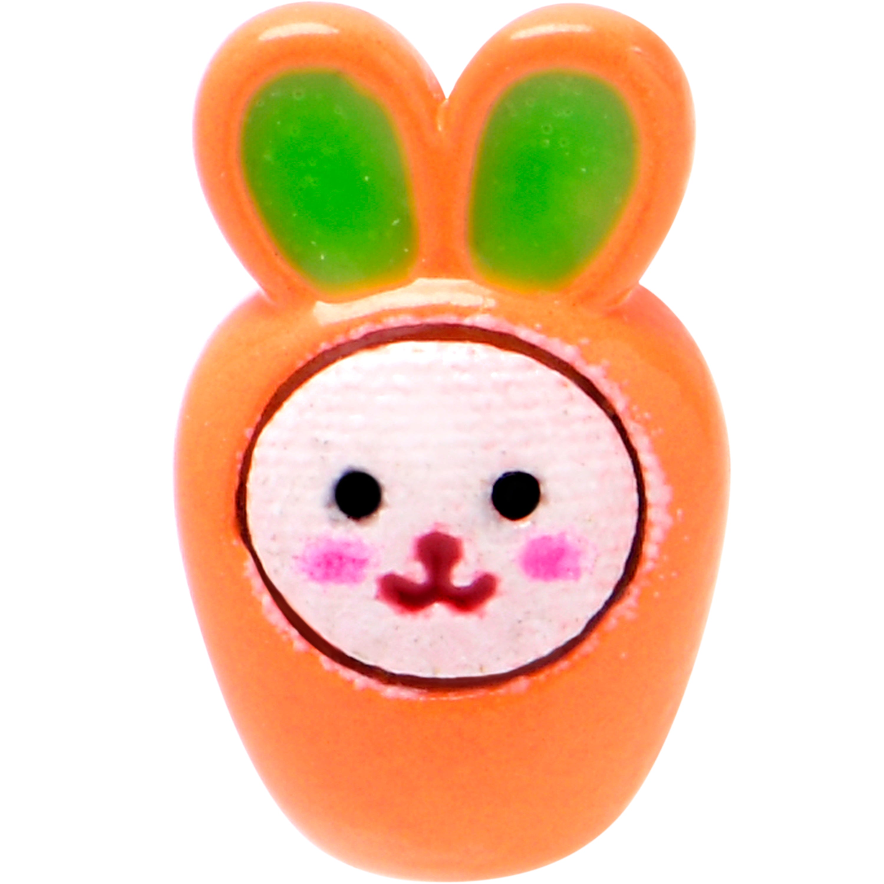 16 Gauge 5/16 Surprise Carrot Easter Bunny Labret Monroe Tragus