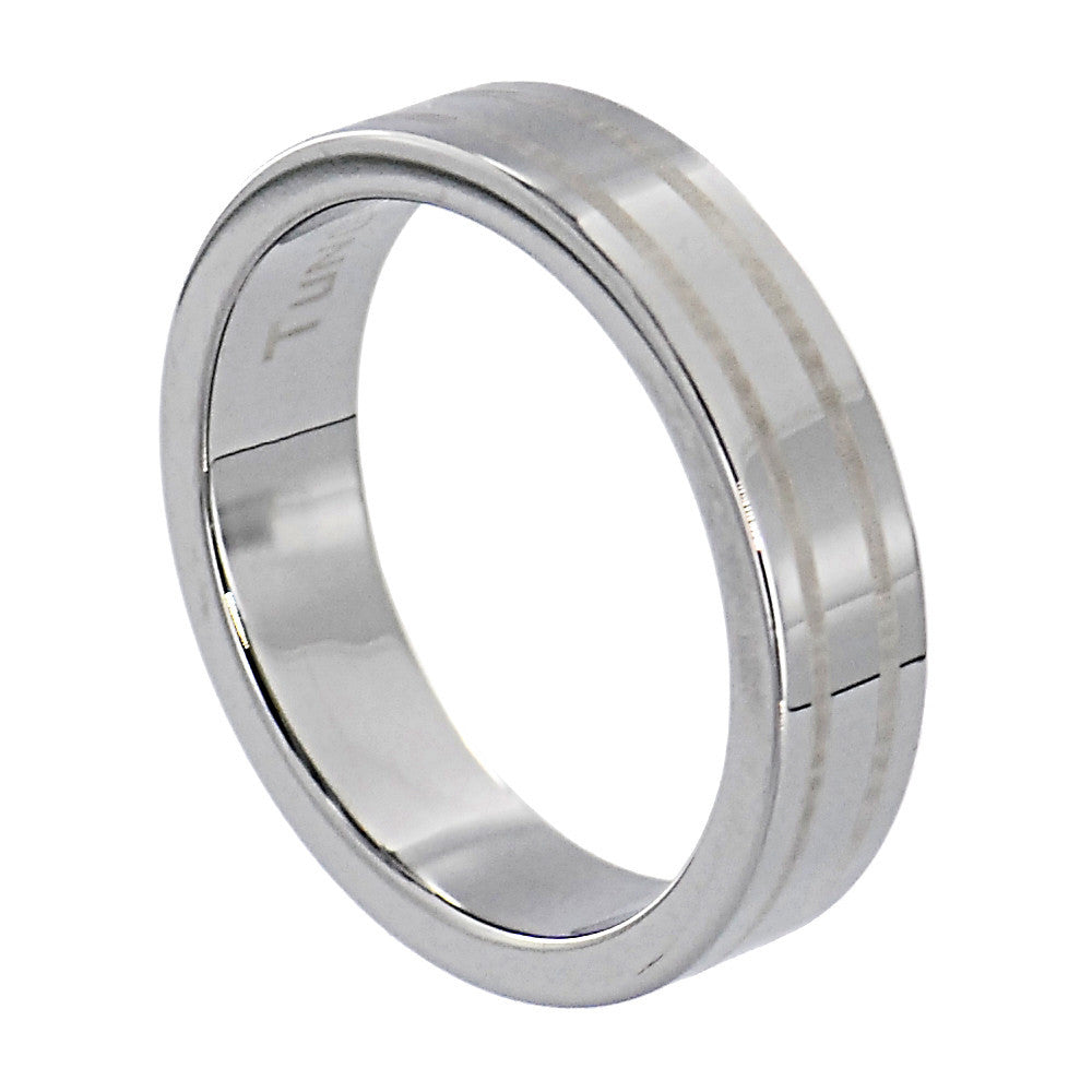 Genuine TUNGSTEN Design No. 10 Band Ring