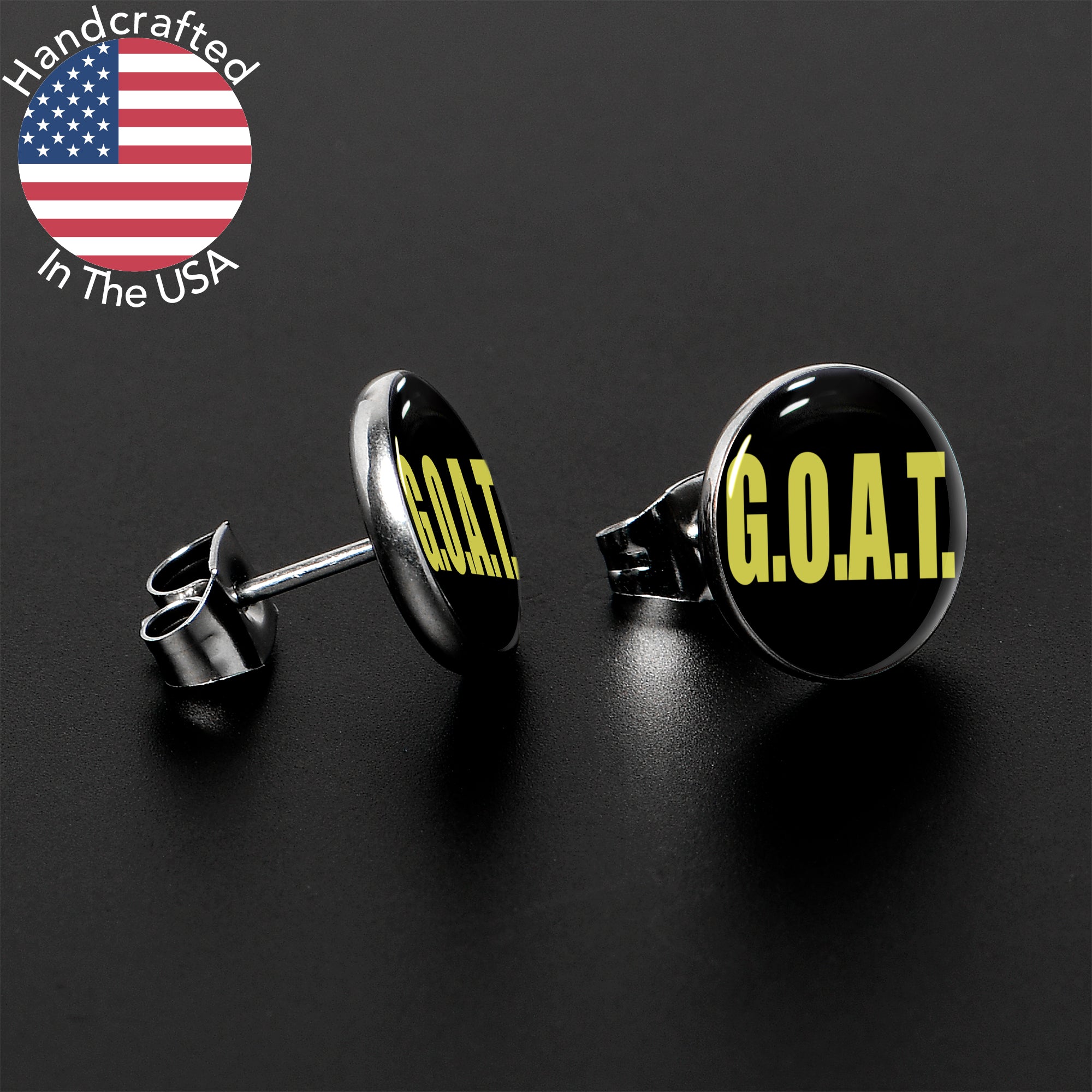 G.O.A.T. Stud Earrings