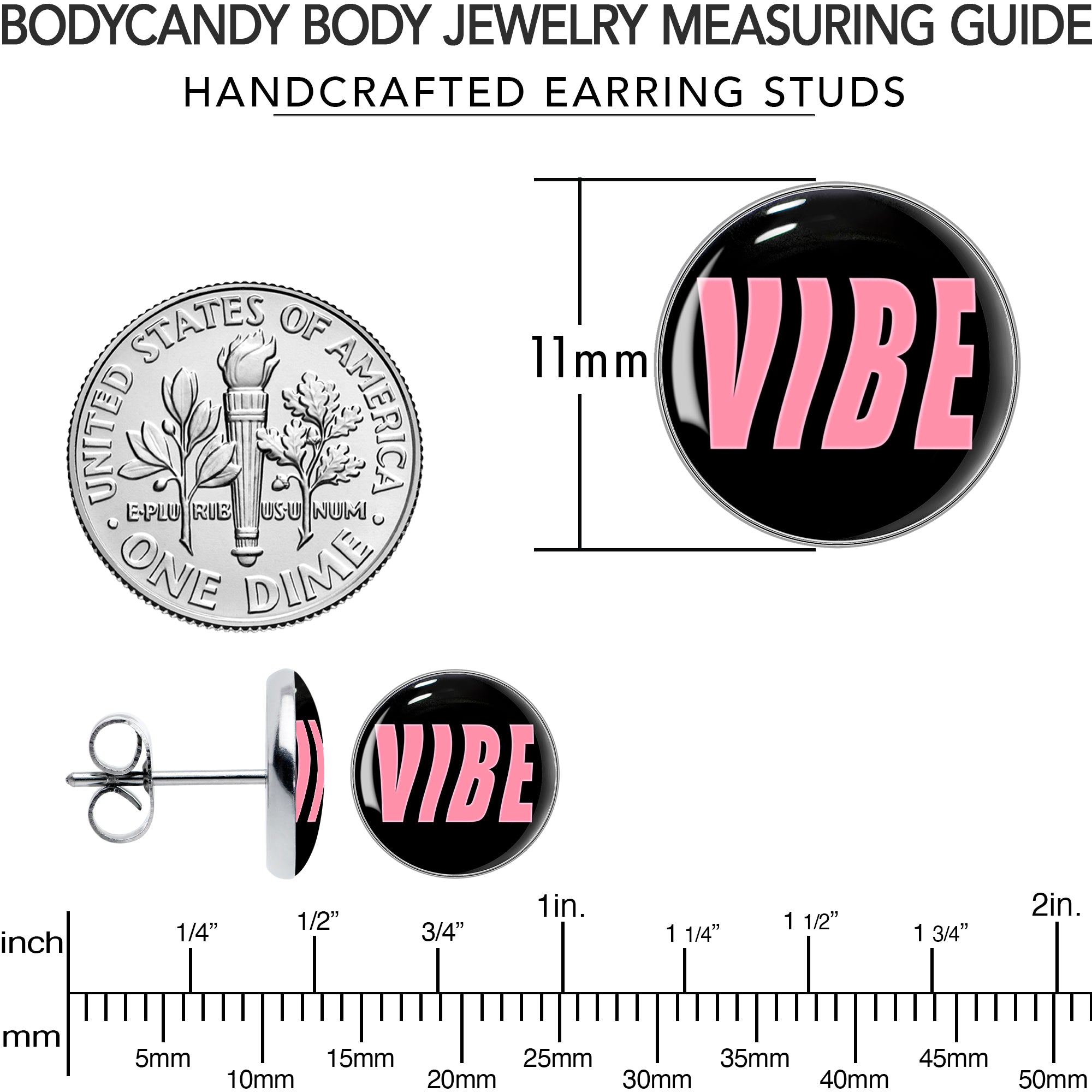 Vibe Stud Earrings