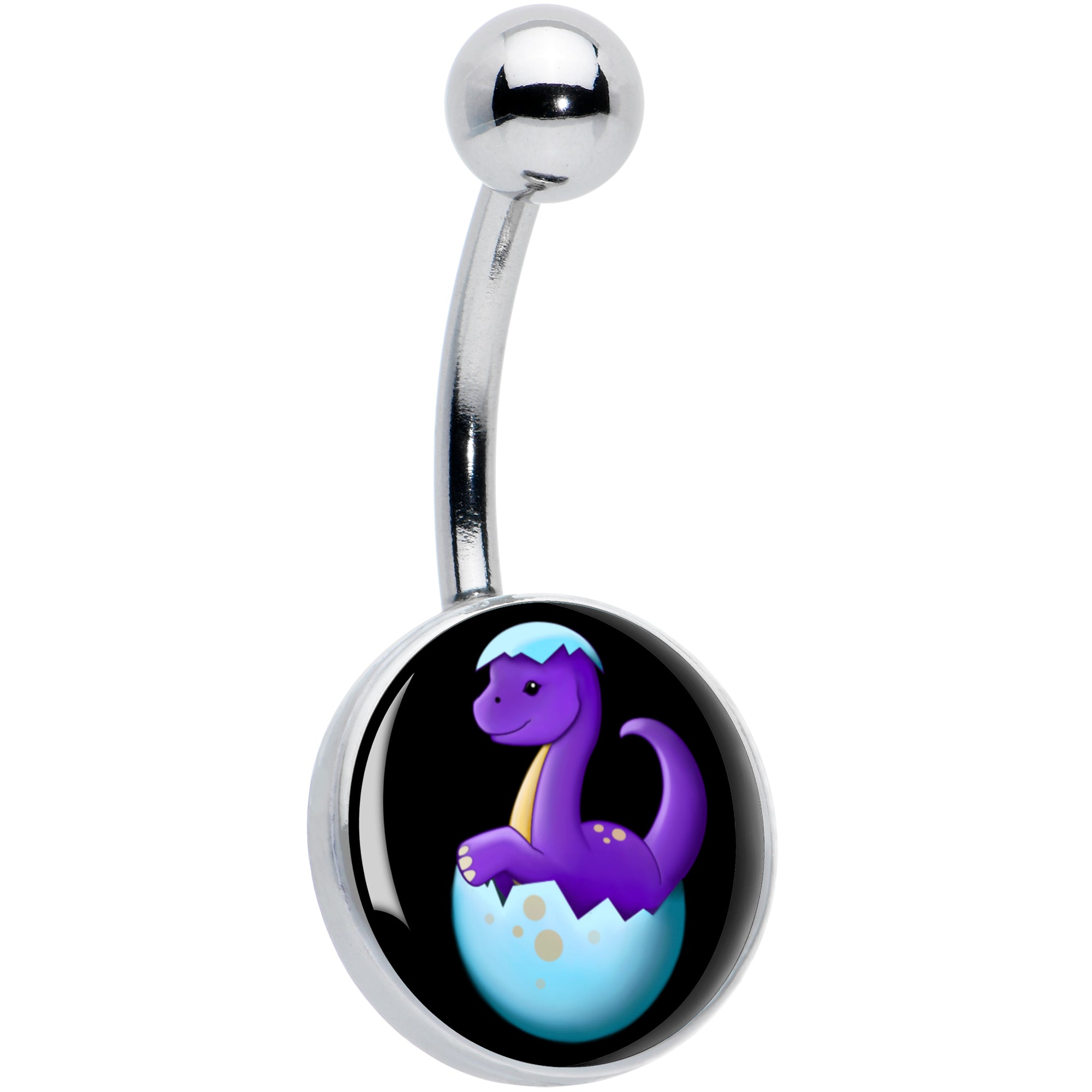 Baby Dinosaur Belly Ring