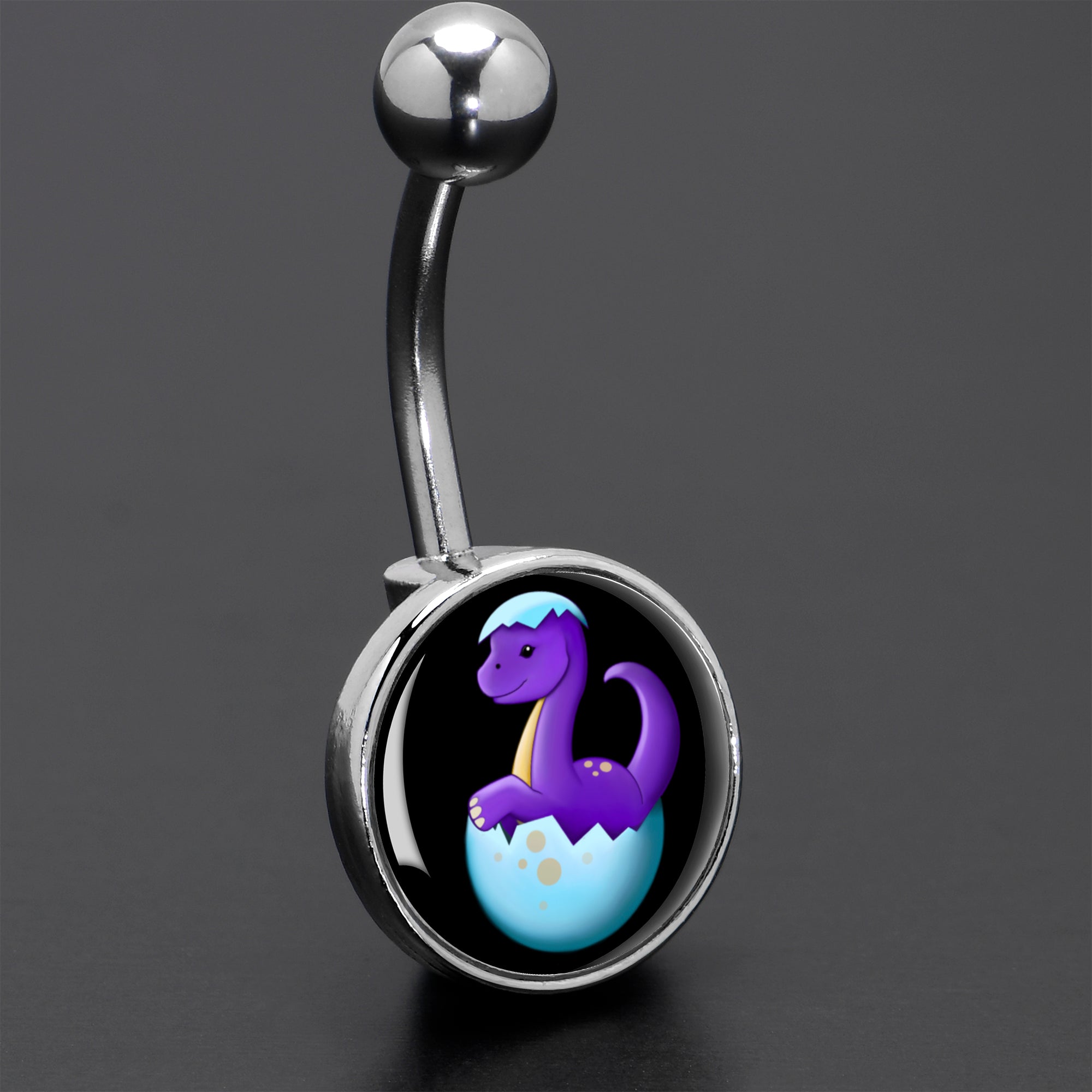 Baby Dinosaur Belly Ring