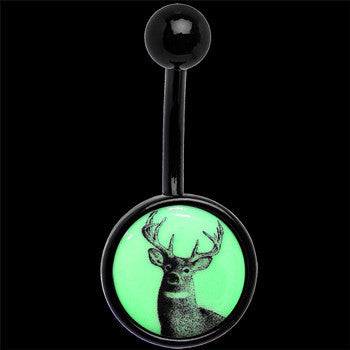 Deer belly deals button rings