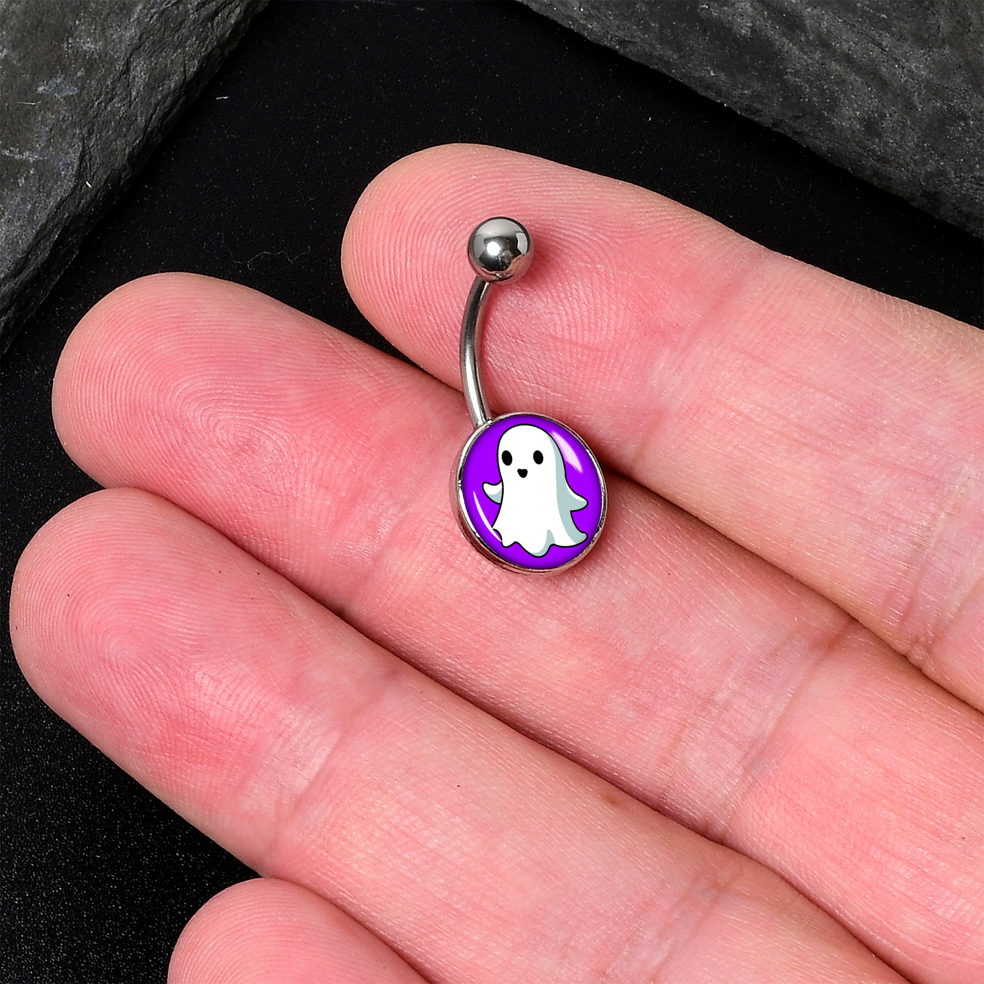 Ghost Belly Ring