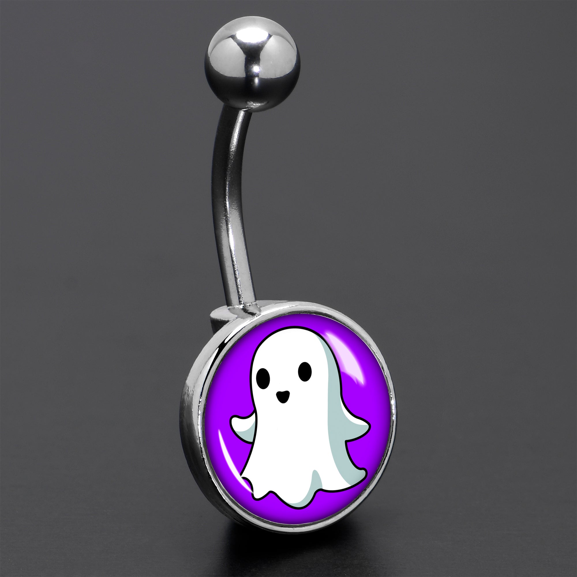 Ghost Belly Ring