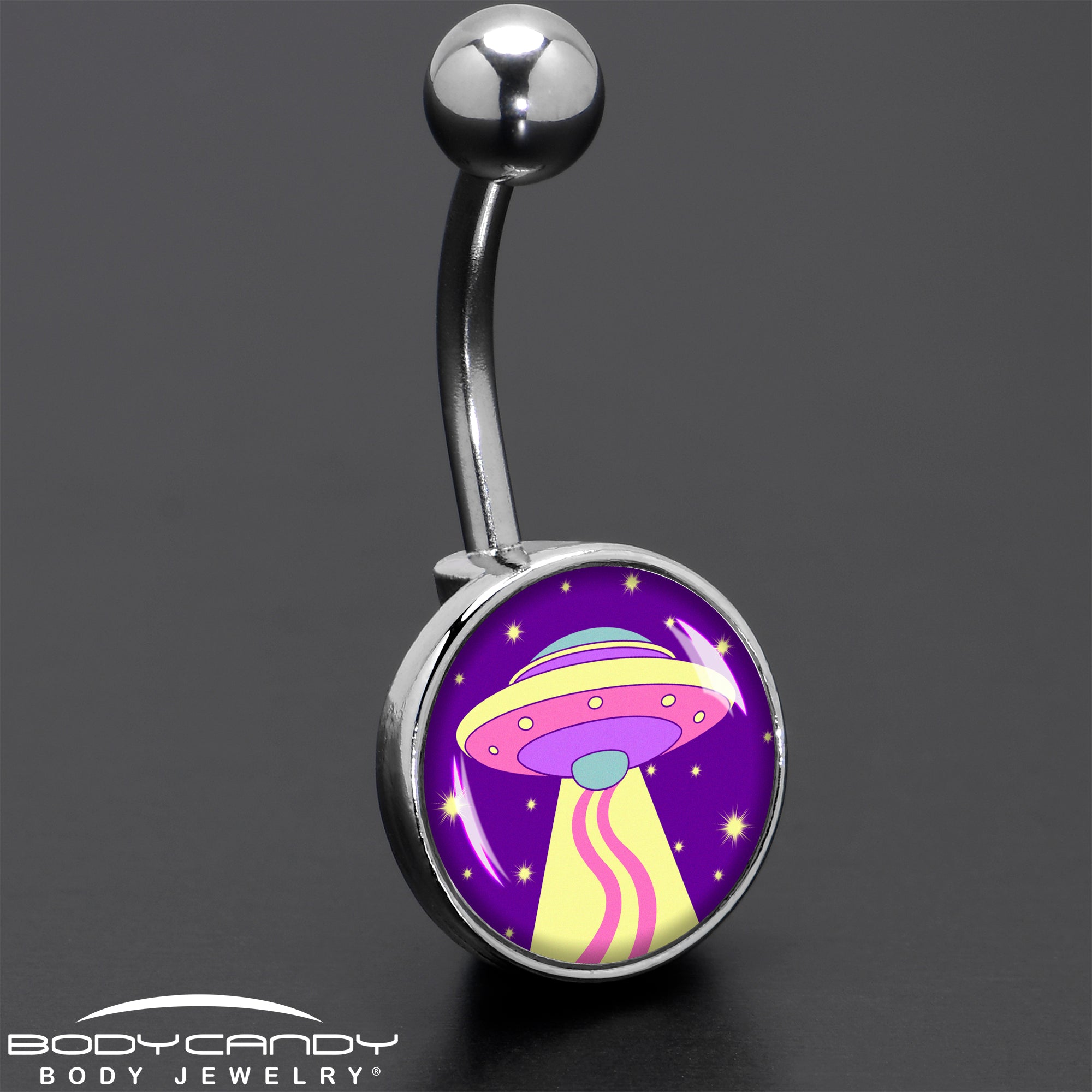 Style Space Invasion UFO Belly Ring