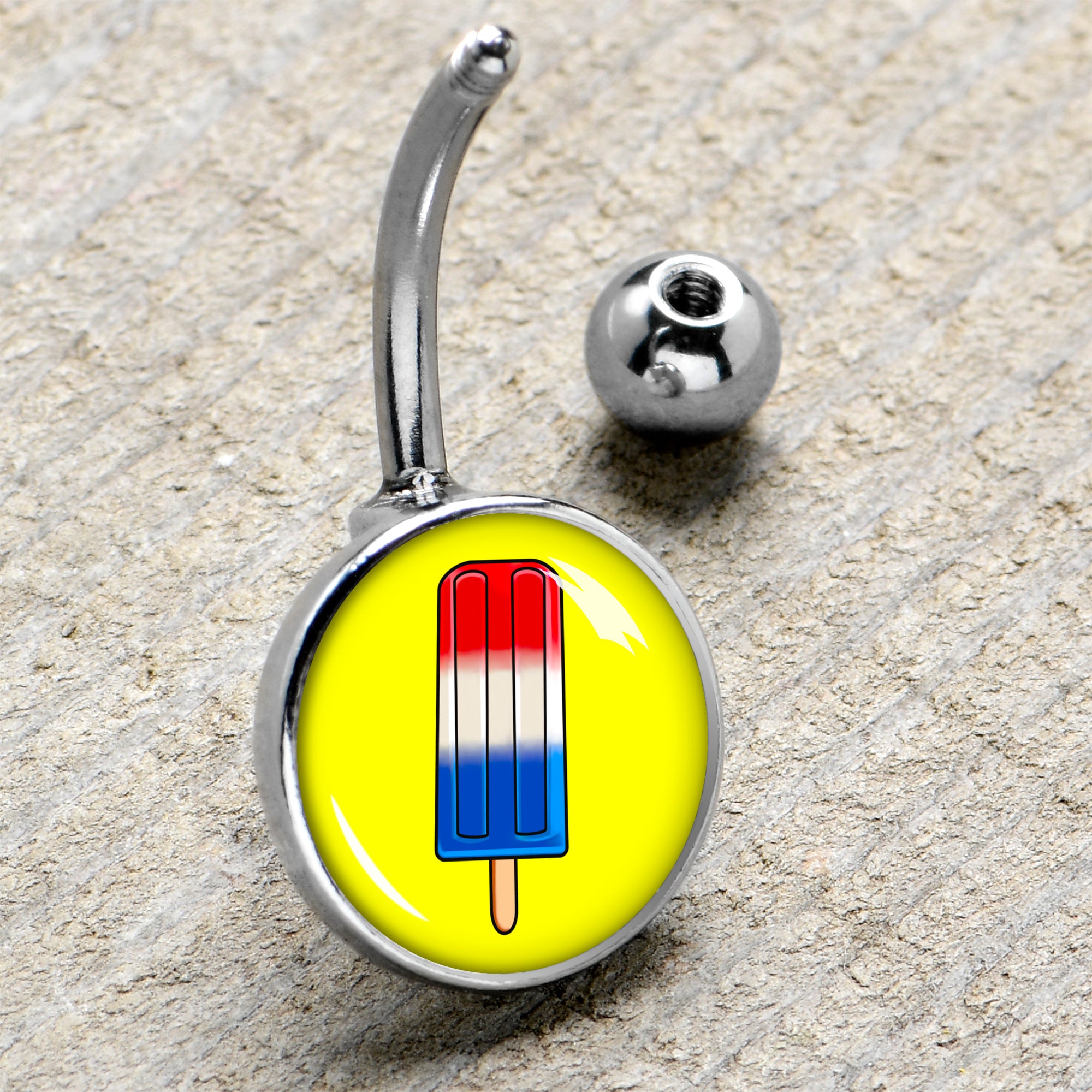 Popsicle Treat Belly Ring