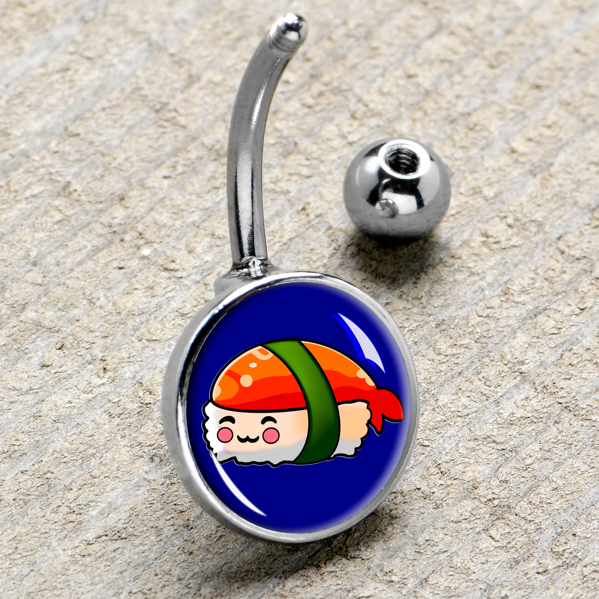 Sushi Belly Ring