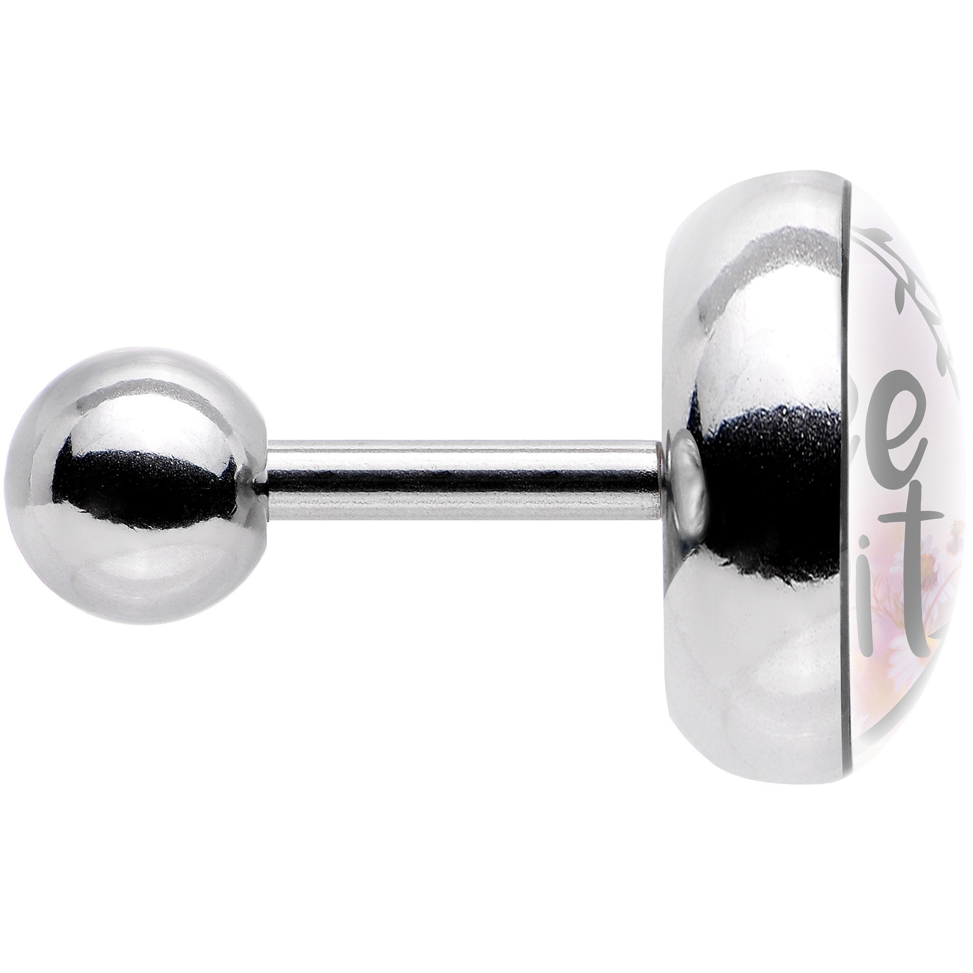 16 Gauge 1/4 Free Spirit Tragus Cartilage Earring