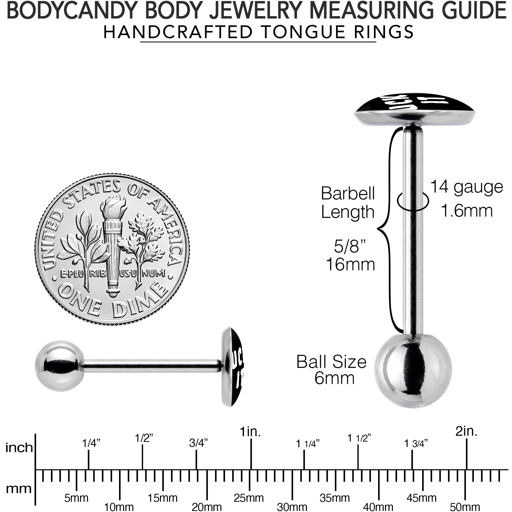 F*ck It Barbell Tongue Ring