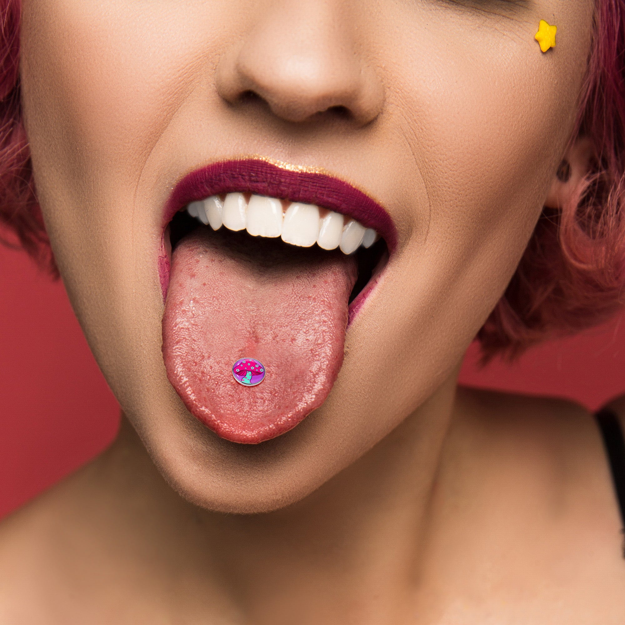 Fuzzy 2025 tongue ring