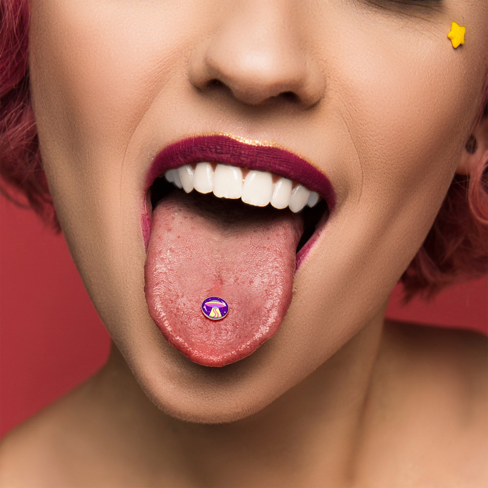 Style Space Invasion Barbell Tongue Ring