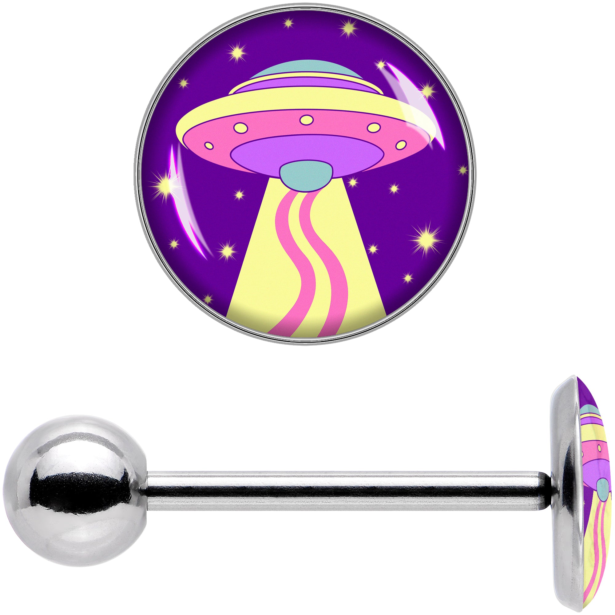 Style Space Invasion Barbell Tongue Ring